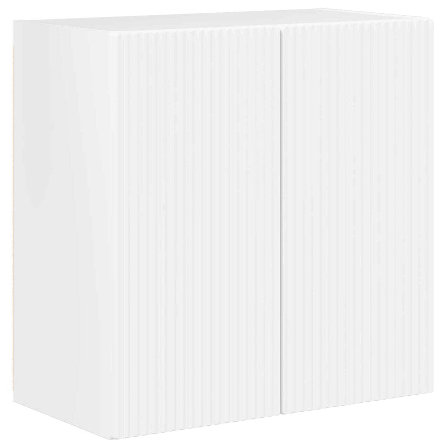 TV Wandkast Set Wandgemonteerd 6 pcs Hoogglans wit is nu te koop bij PeponiXL, paradijselijk wonen!