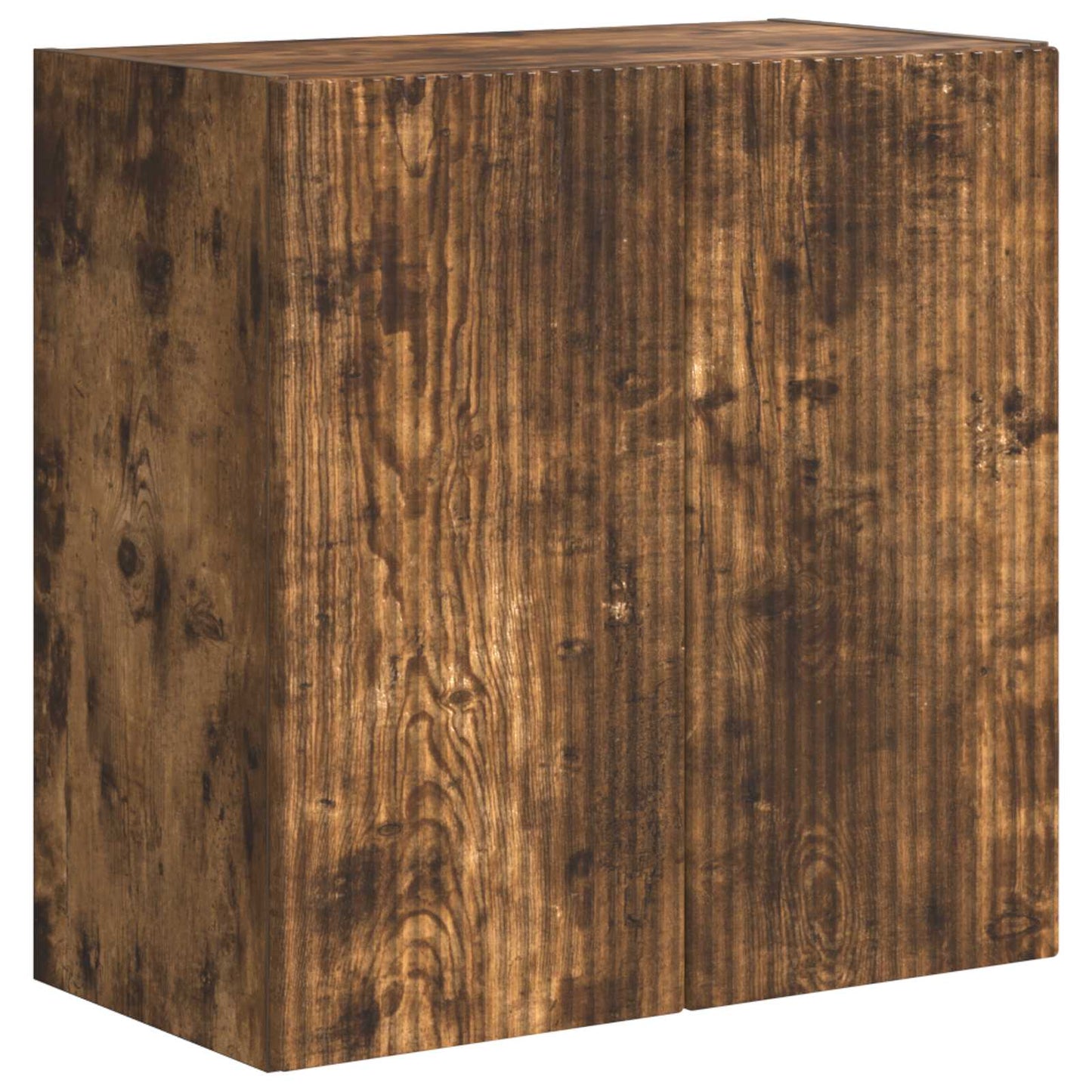 TV Wandkast Set Wandgemonteerd 6 pcs Gerookt eiken is nu te koop bij PeponiXL, paradijselijk wonen!