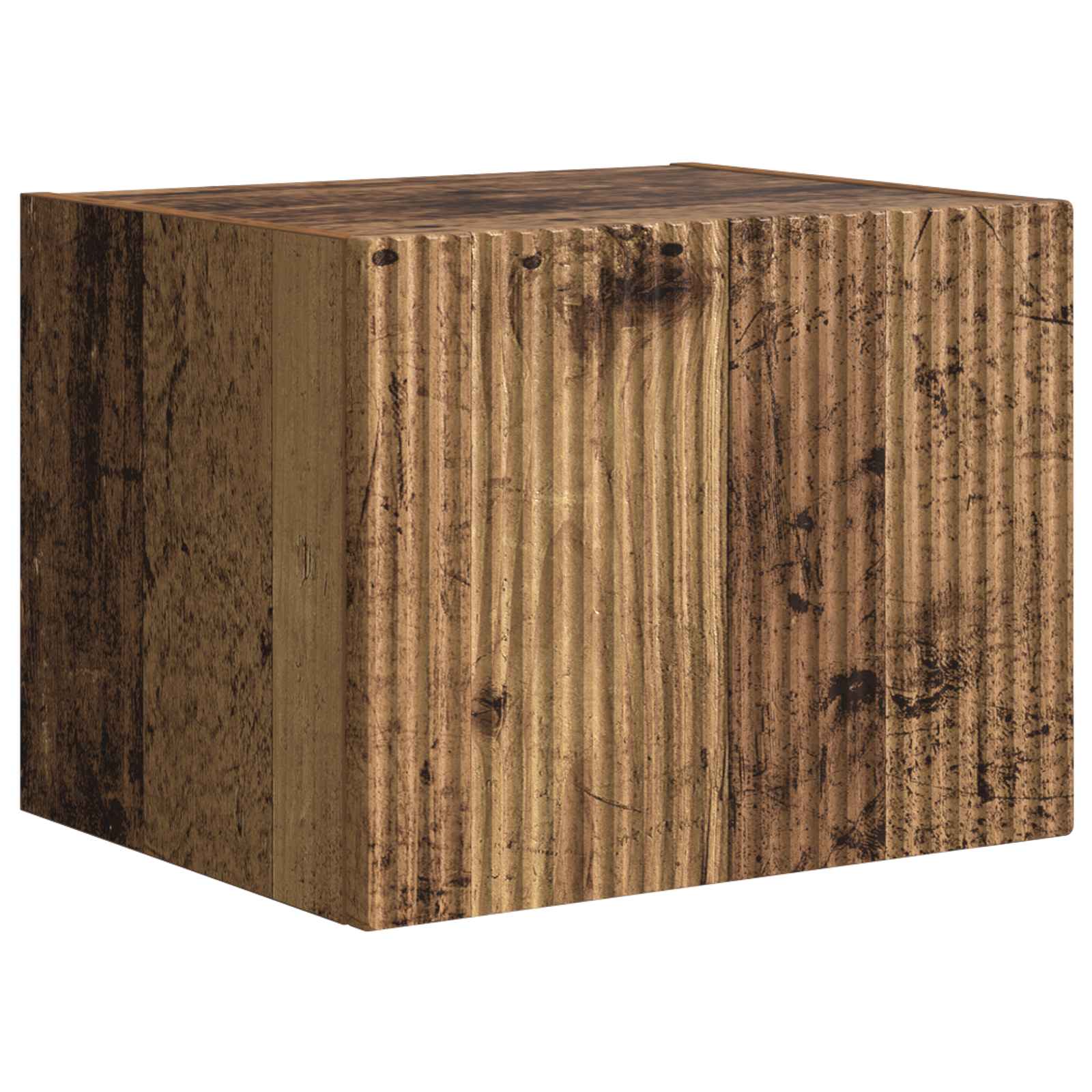 TV Wandkast Set Wandgemonteerd 6 pcs Oud Hout is nu te koop bij PeponiXL, paradijselijk wonen!