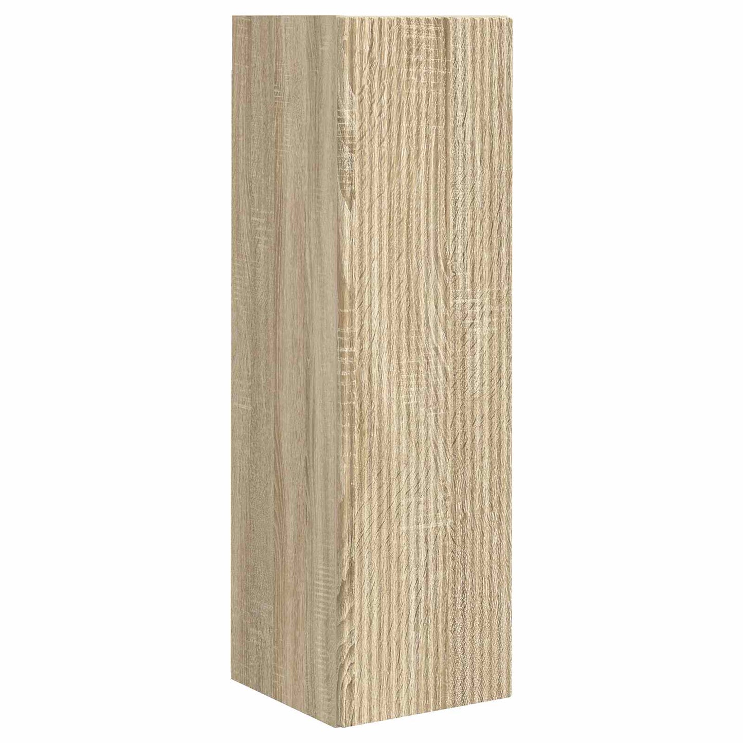 Tv-meubelset Wandgemonteerd 3 pcs Sonoma Eiken Bewerkt hout is nu te koop bij PeponiXL, paradijselijk wonen!