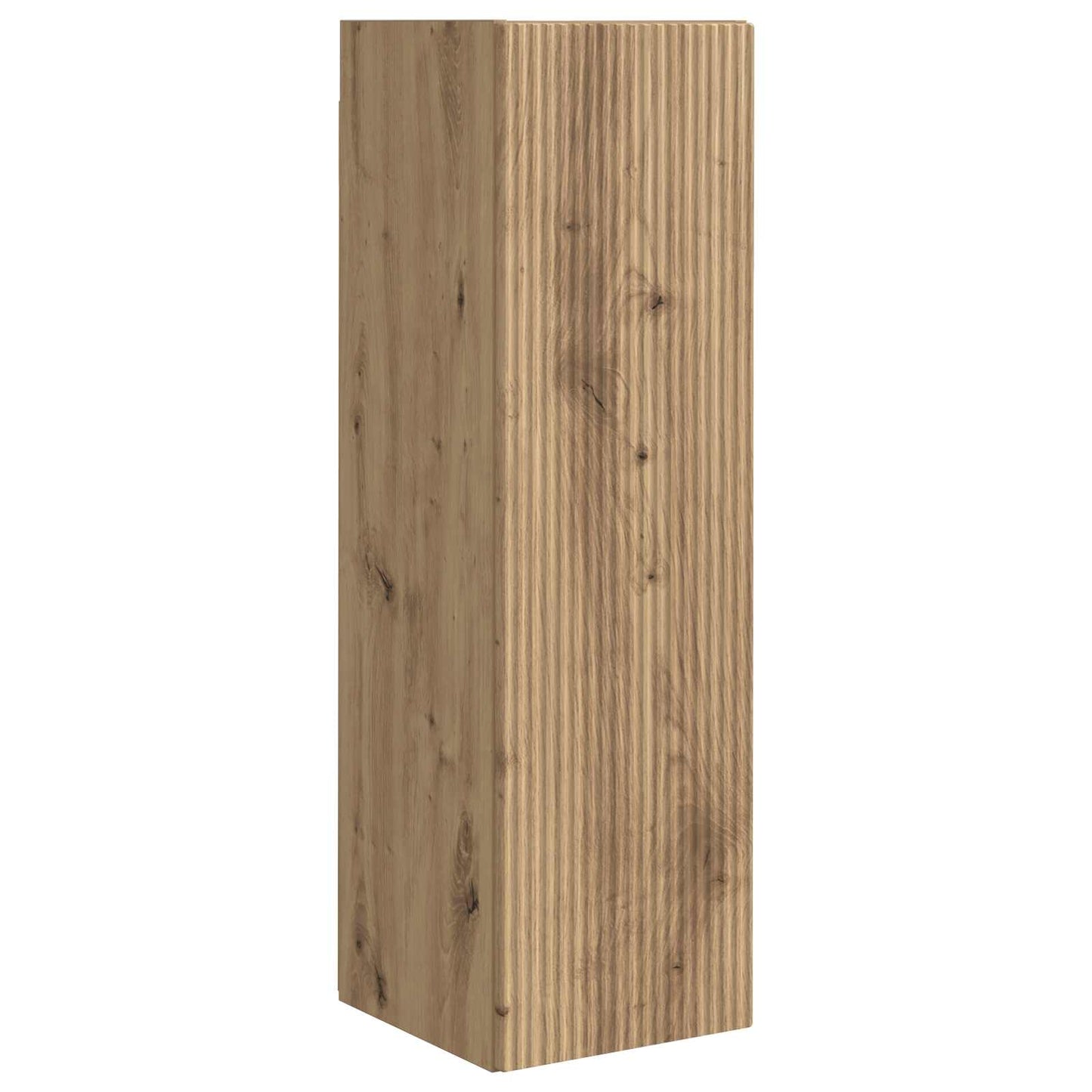 Tv-meubelset Wandgemonteerd 3 pcs Artisan Eiken Bewerkt hout is nu te koop bij PeponiXL, paradijselijk wonen!