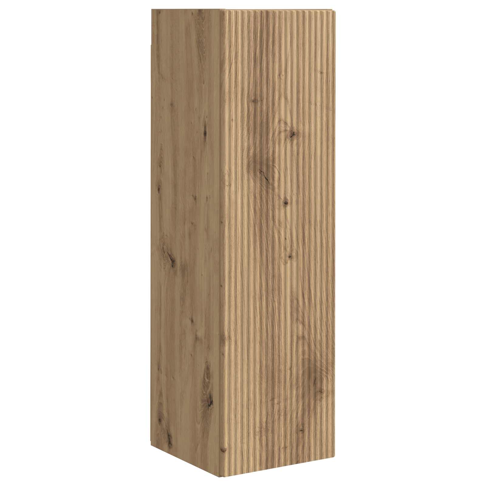 Tv-meubelset Wandgemonteerd 3 pcs Artisan Eiken Bewerkt hout is nu te koop bij PeponiXL, paradijselijk wonen!