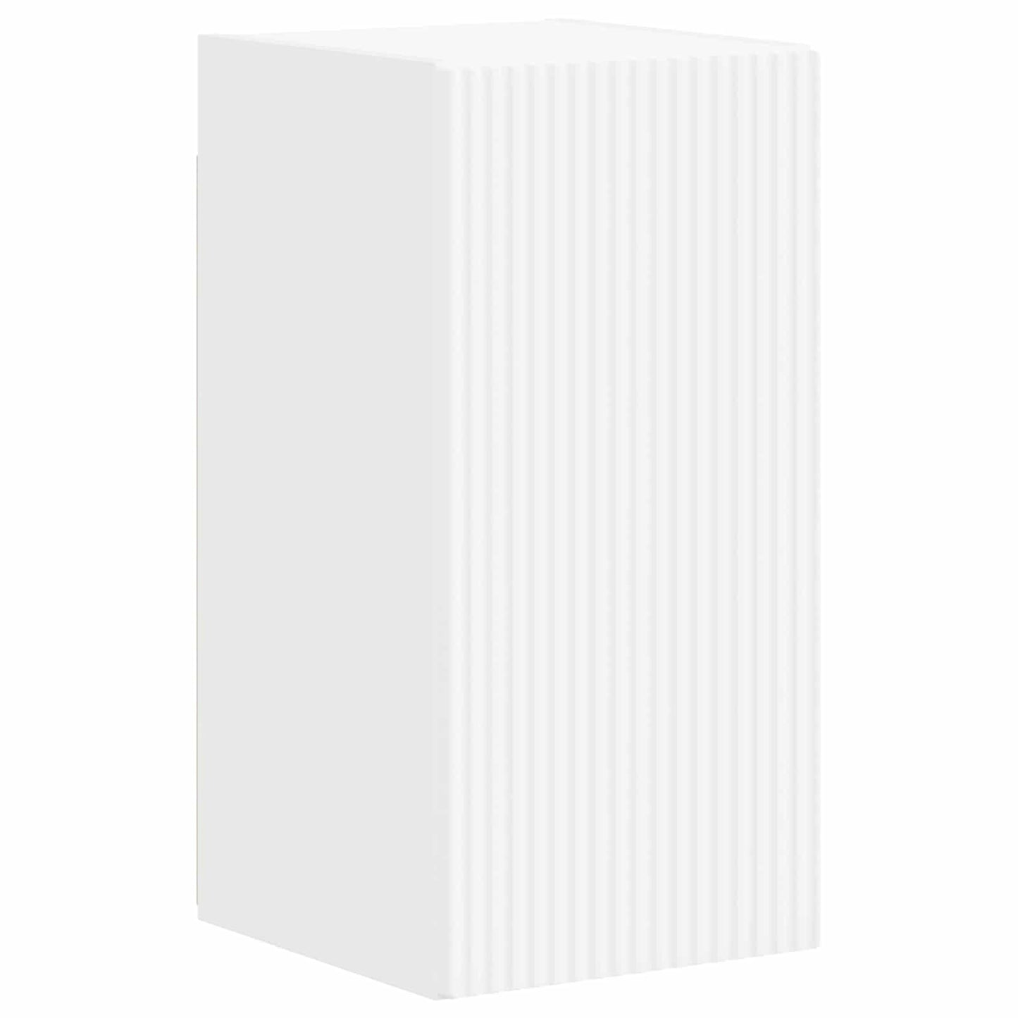 Tv-meubelset Wandgemonteerd 4 pcs Wit Bewerkt hout is nu te koop bij PeponiXL, paradijselijk wonen!