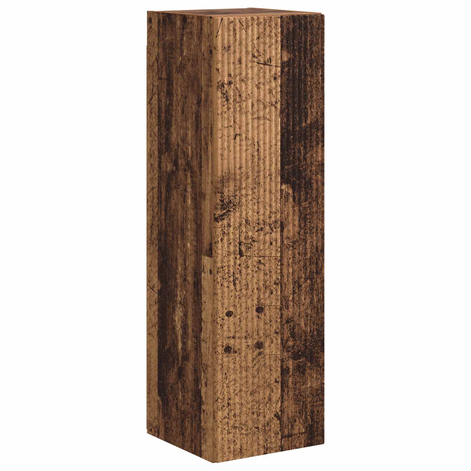 Tv-meubelset Wandgemonteerd 4 pcs Oudhout Bewerkt hout is nu te koop bij PeponiXL, paradijselijk wonen!