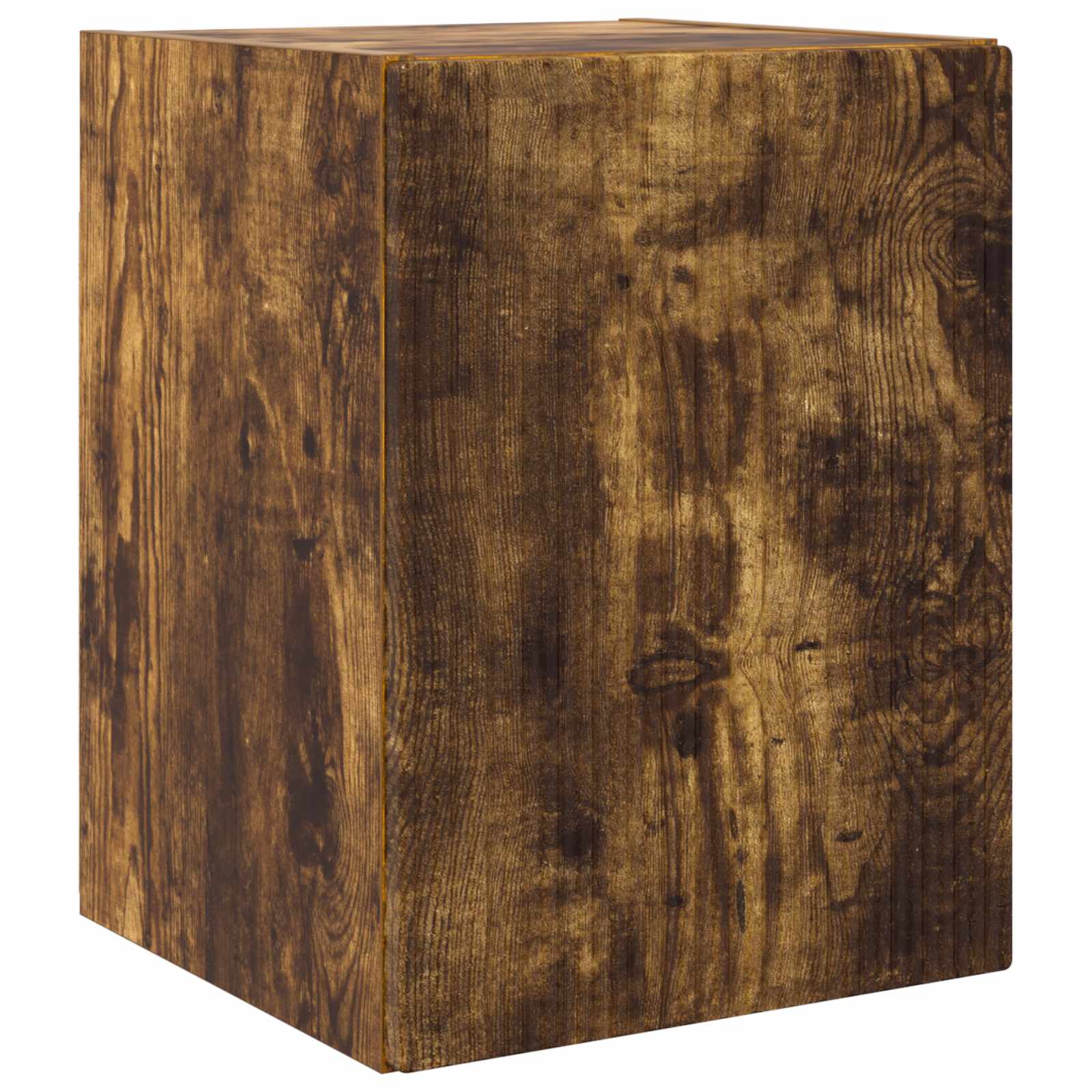 Tv-meubelset Wandgemonteerd 3 pcs Gerookt eiken Bewerkt hout is nu te koop bij PeponiXL, paradijselijk wonen!