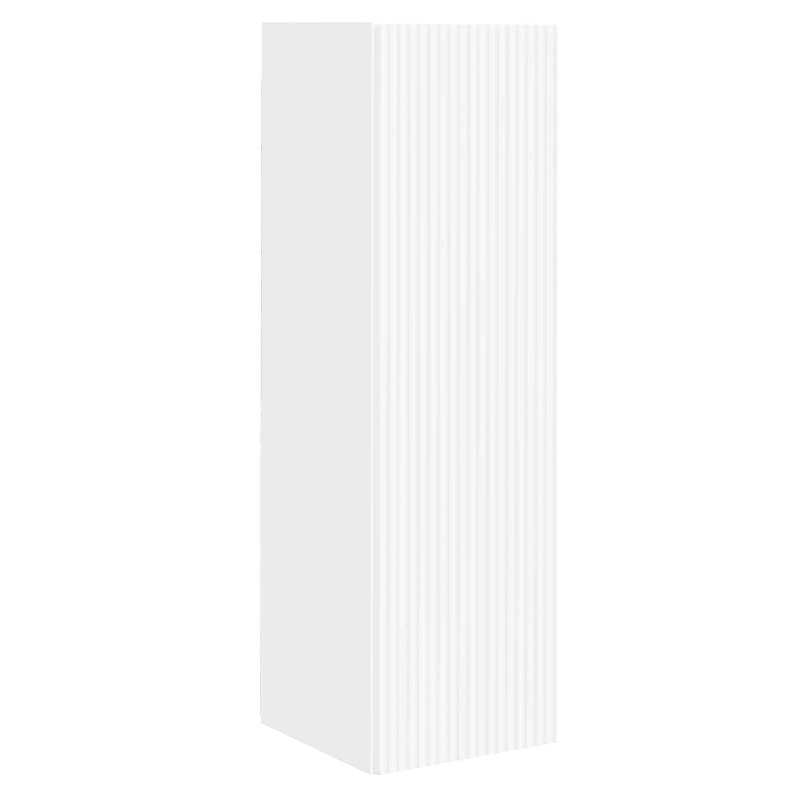 Tv-meubelset Wandgemonteerd 4 pcs Wit Bewerkt hout is nu te koop bij PeponiXL, paradijselijk wonen!