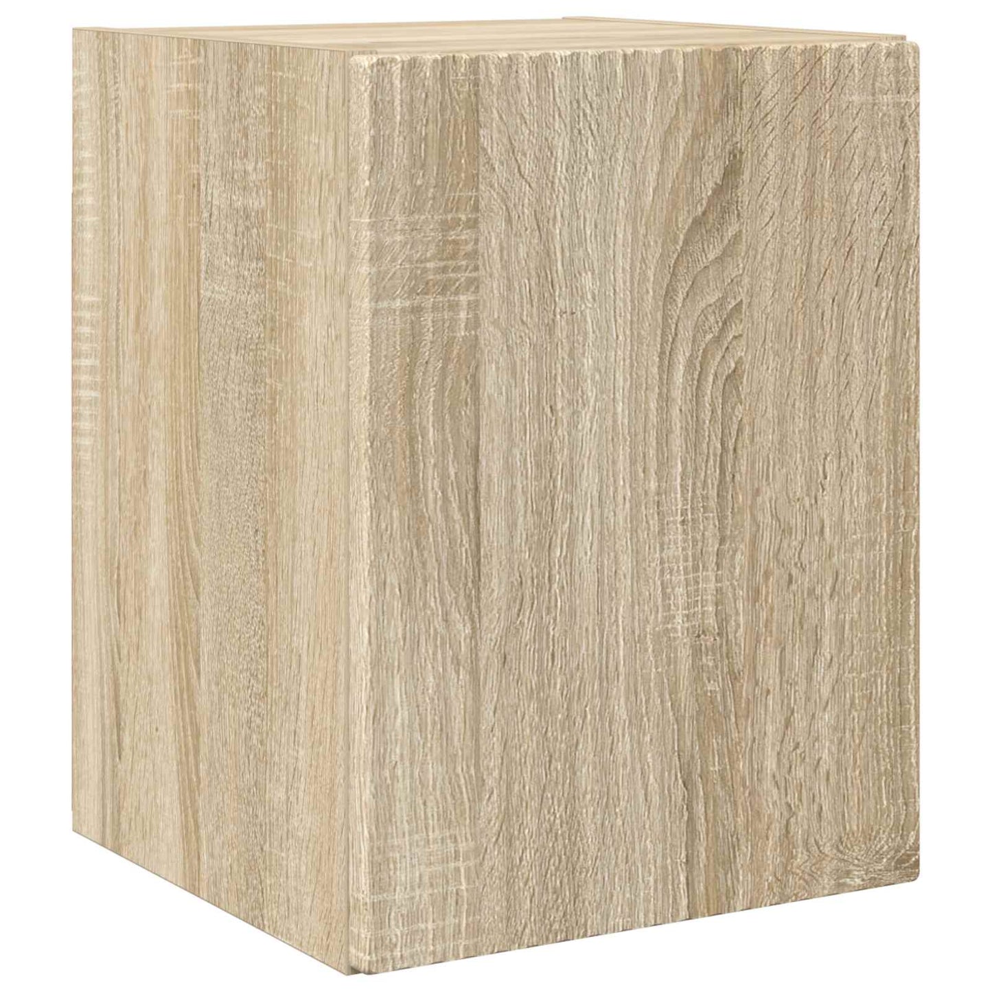 Tv-meubelset Wandgemonteerd 4 pcs Sonoma Eiken Bewerkt hout is nu te koop bij PeponiXL, paradijselijk wonen!