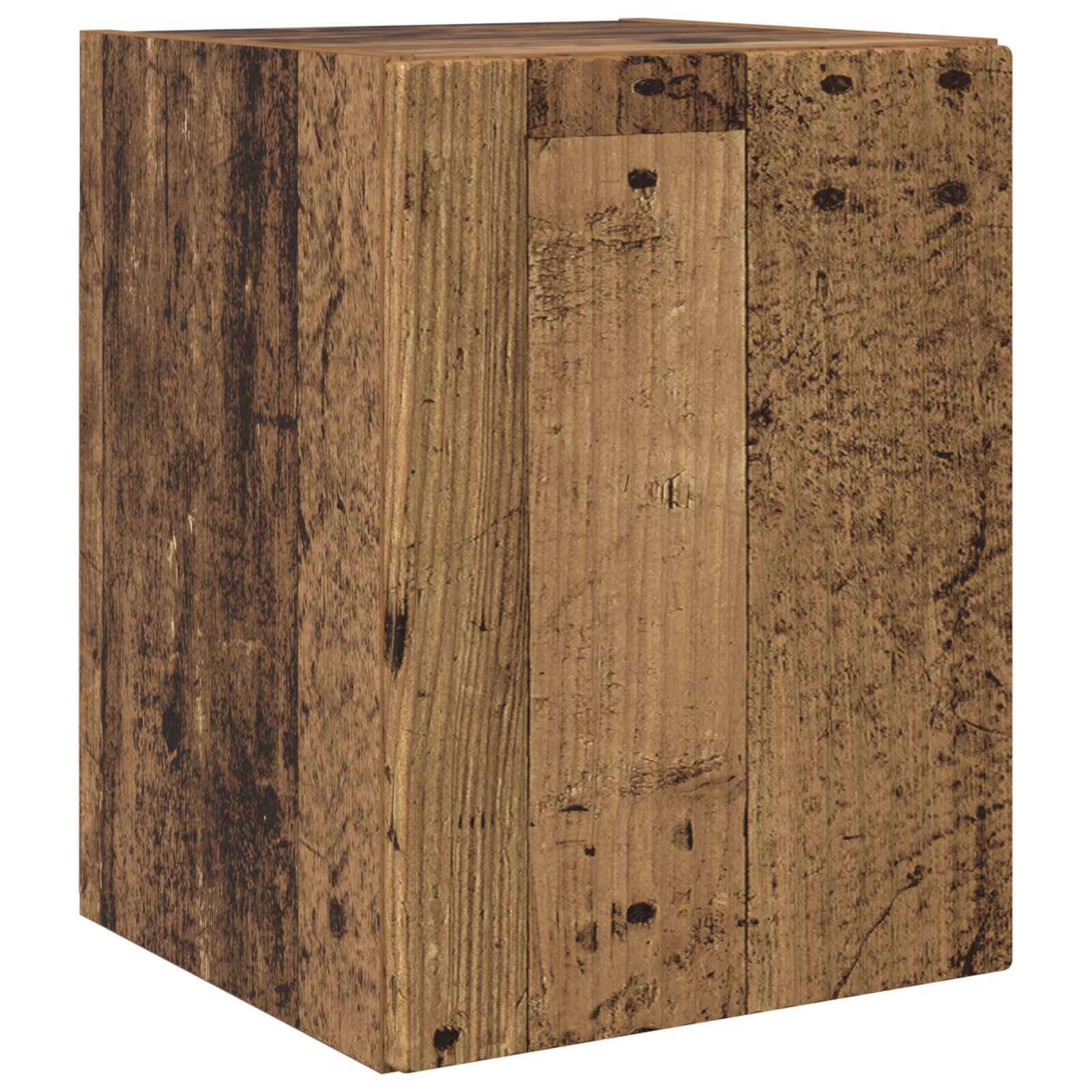 Tv-meubelset Wandgemonteerd 4 pcs Oudhout Bewerkt hout is nu te koop bij PeponiXL, paradijselijk wonen!