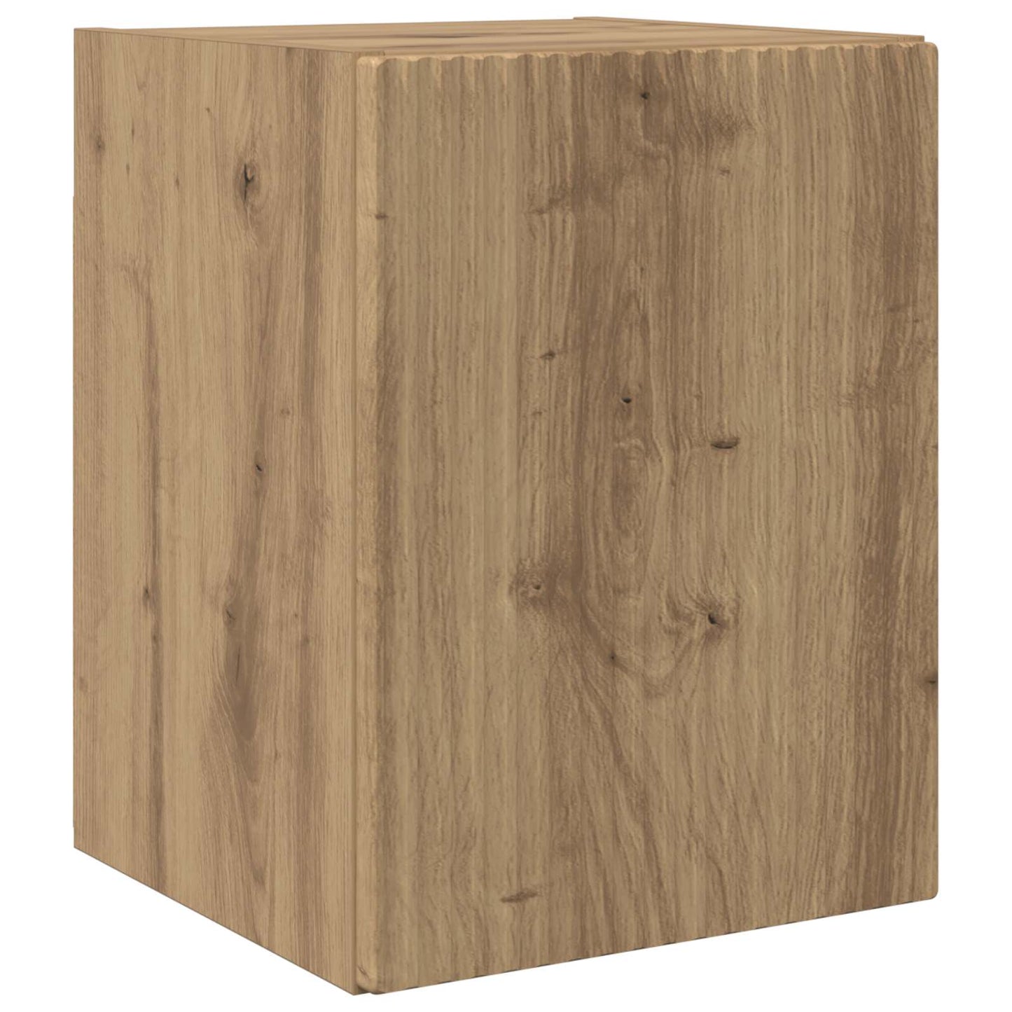 Tv-meubelset Wandgemonteerd 4 pcs Artisan Eiken Bewerkt hout is nu te koop bij PeponiXL, paradijselijk wonen!