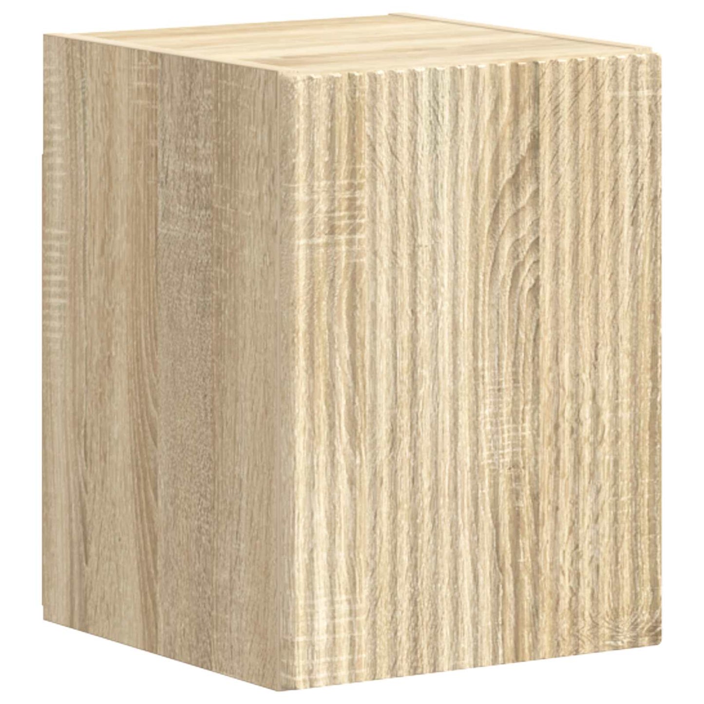 Tv-meubelset Wandgemonteerd 4 pcs Sonoma Eiken Bewerkt hout is nu te koop bij PeponiXL, paradijselijk wonen!