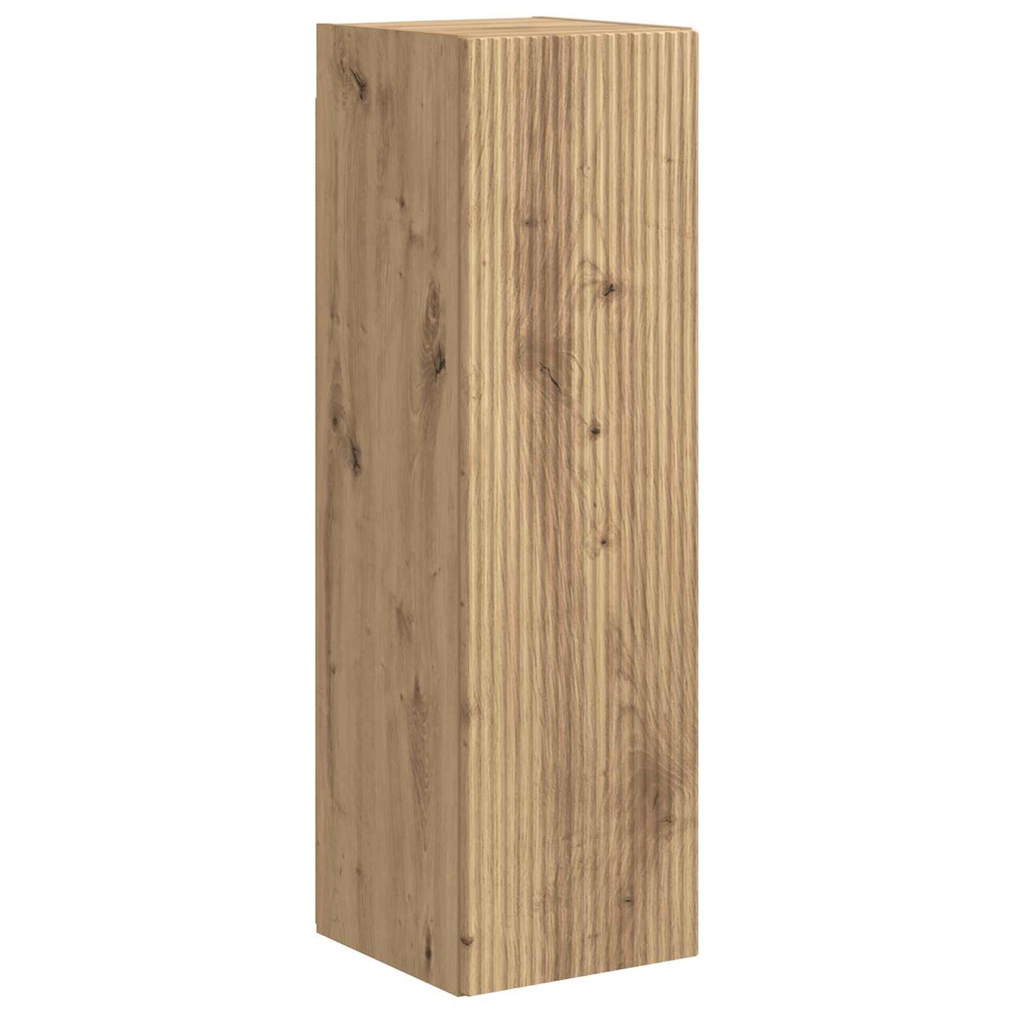Tv-meubelset Wandgemonteerd 4 pcs Artisan Eiken Bewerkt hout is nu te koop bij PeponiXL, paradijselijk wonen!