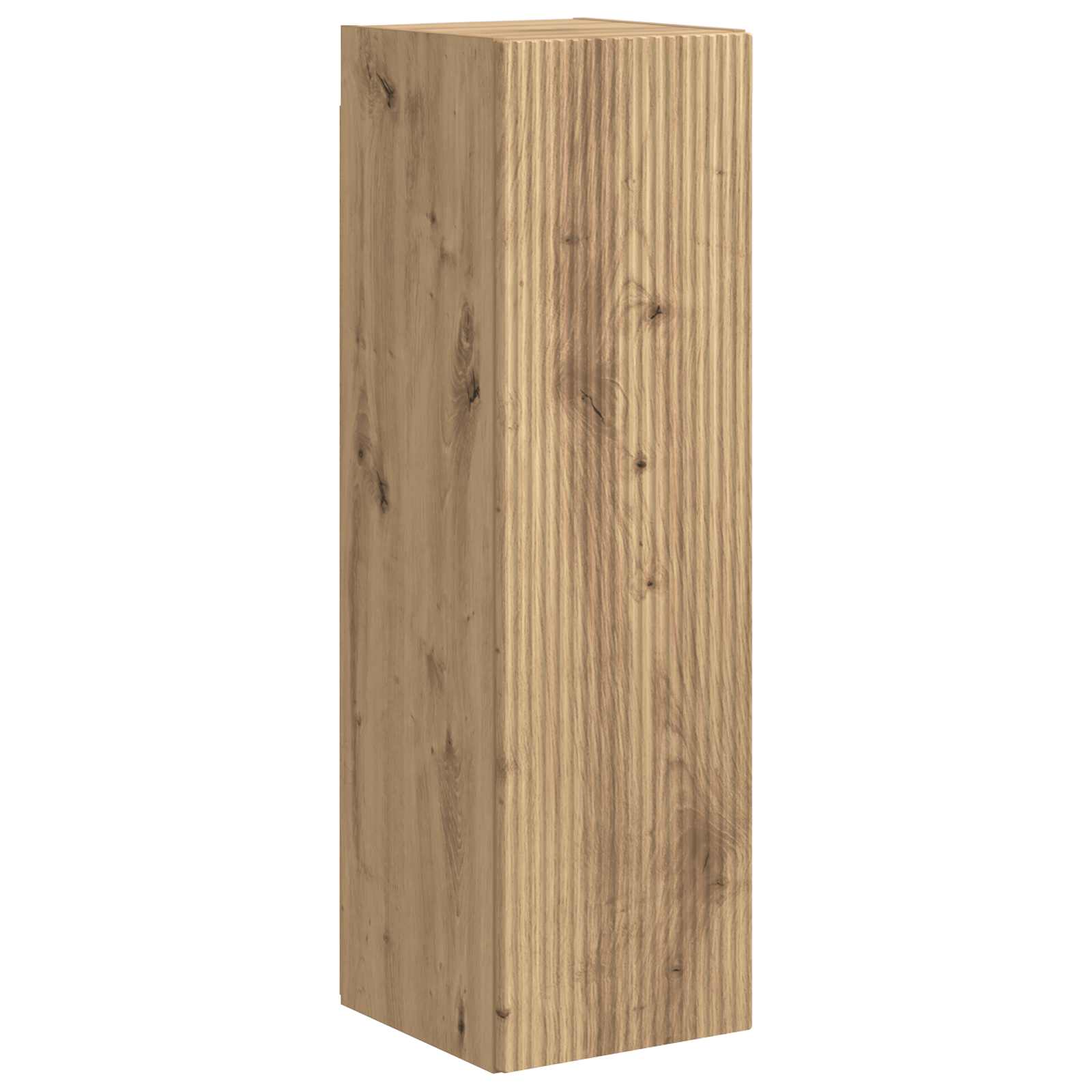 Tv-meubelset Wandgemonteerd 4 pcs Artisan Eiken Bewerkt hout is nu te koop bij PeponiXL, paradijselijk wonen!
