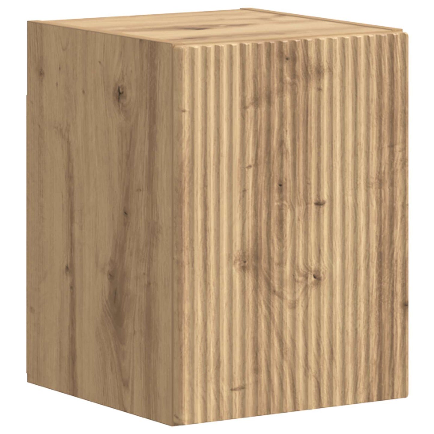Tv-meubelset Wandgemonteerd 4 pcs Artisan Eiken Bewerkt hout is nu te koop bij PeponiXL, paradijselijk wonen!