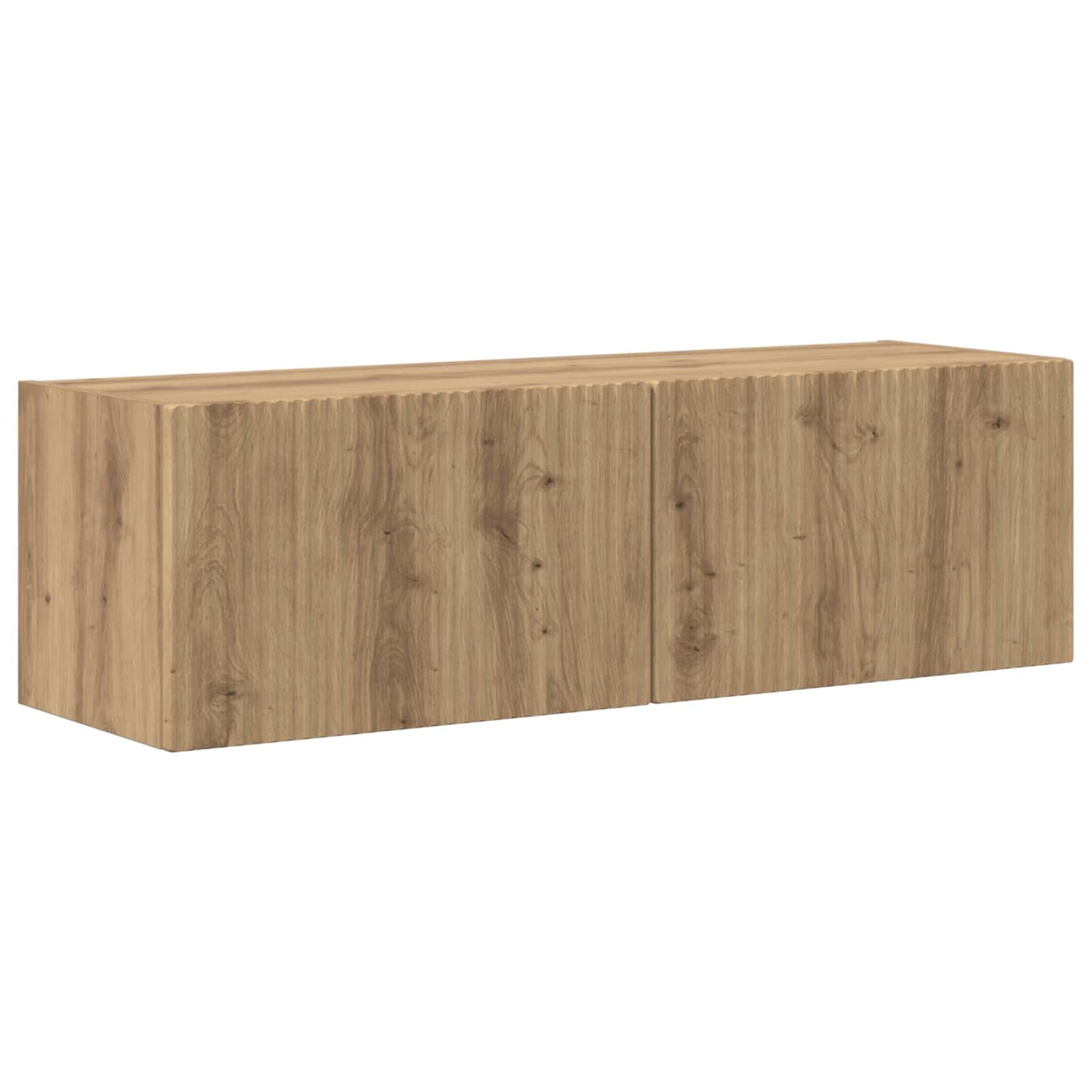 Tv-meubelset Wandgemonteerd 5 pcs Sonoma Eiken Bewerkt hout is nu te koop bij PeponiXL, paradijselijk wonen!