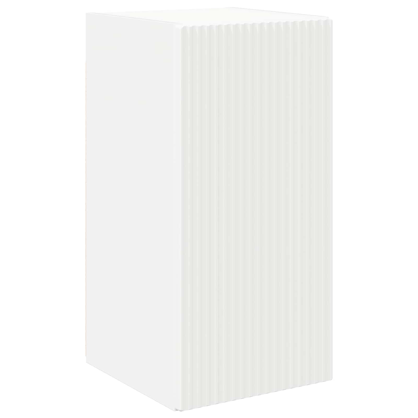 Tv-meubelset Wandgemonteerd 6 pcs Wit Bewerkt hout is nu te koop bij PeponiXL, paradijselijk wonen!