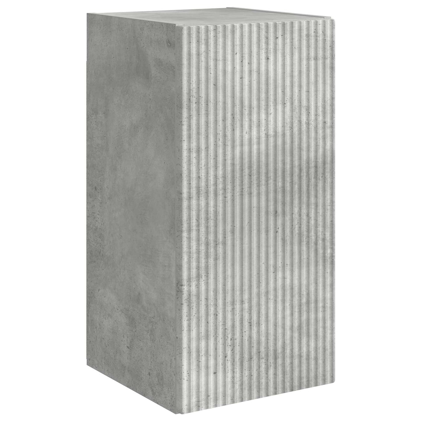 Tv-meubelset Wandgemonteerd 6 pcs Beton Grijs Bewerkt hout is nu te koop bij PeponiXL, paradijselijk wonen!
