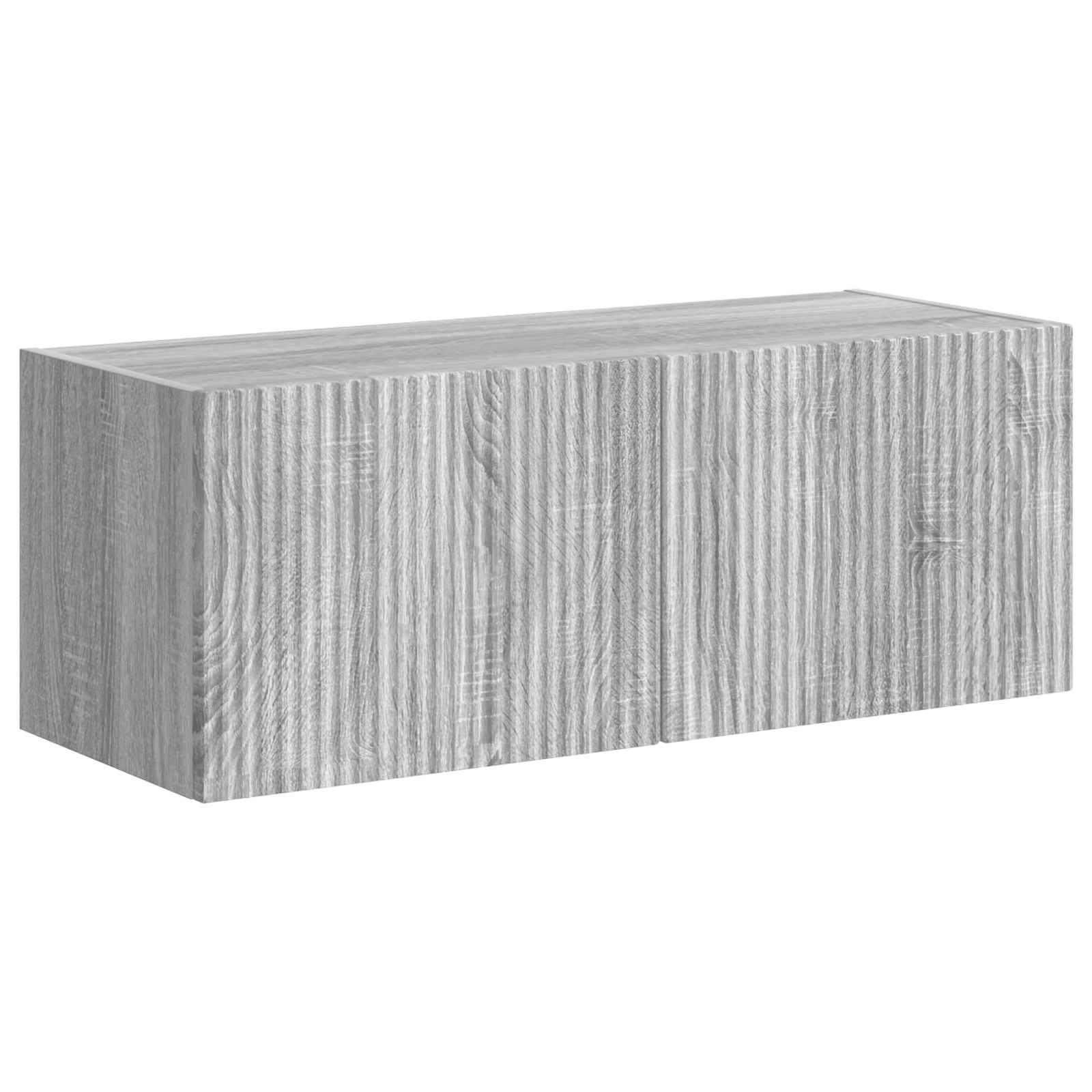 Tv-meubelset Wandgemonteerd 6 pcs Grijs Sonoma Bewerkt hout is nu te koop bij PeponiXL, paradijselijk wonen!