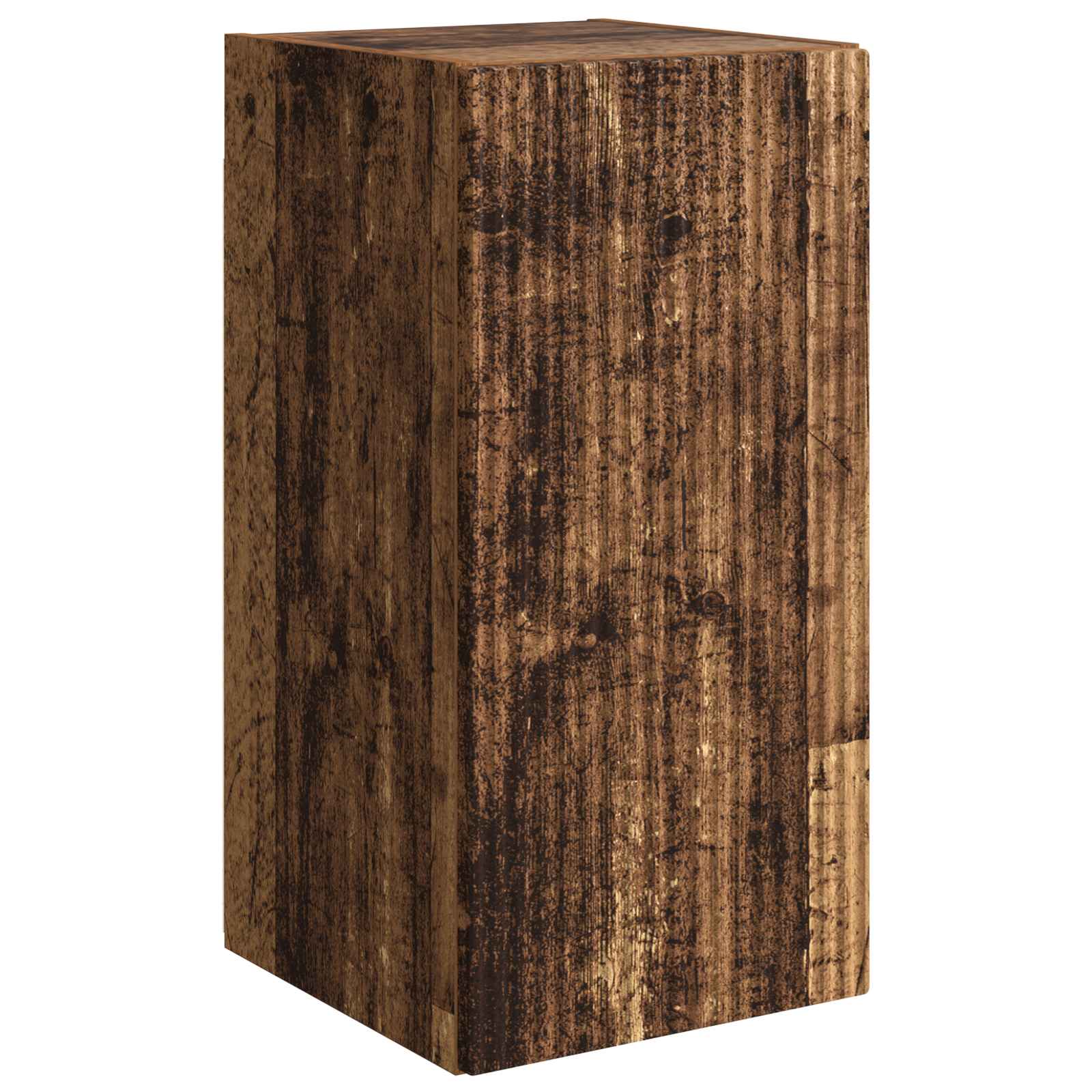 Tv-meubelset Wandgemonteerd 6 pcs Oudhout Bewerkt hout is nu te koop bij PeponiXL, paradijselijk wonen!
