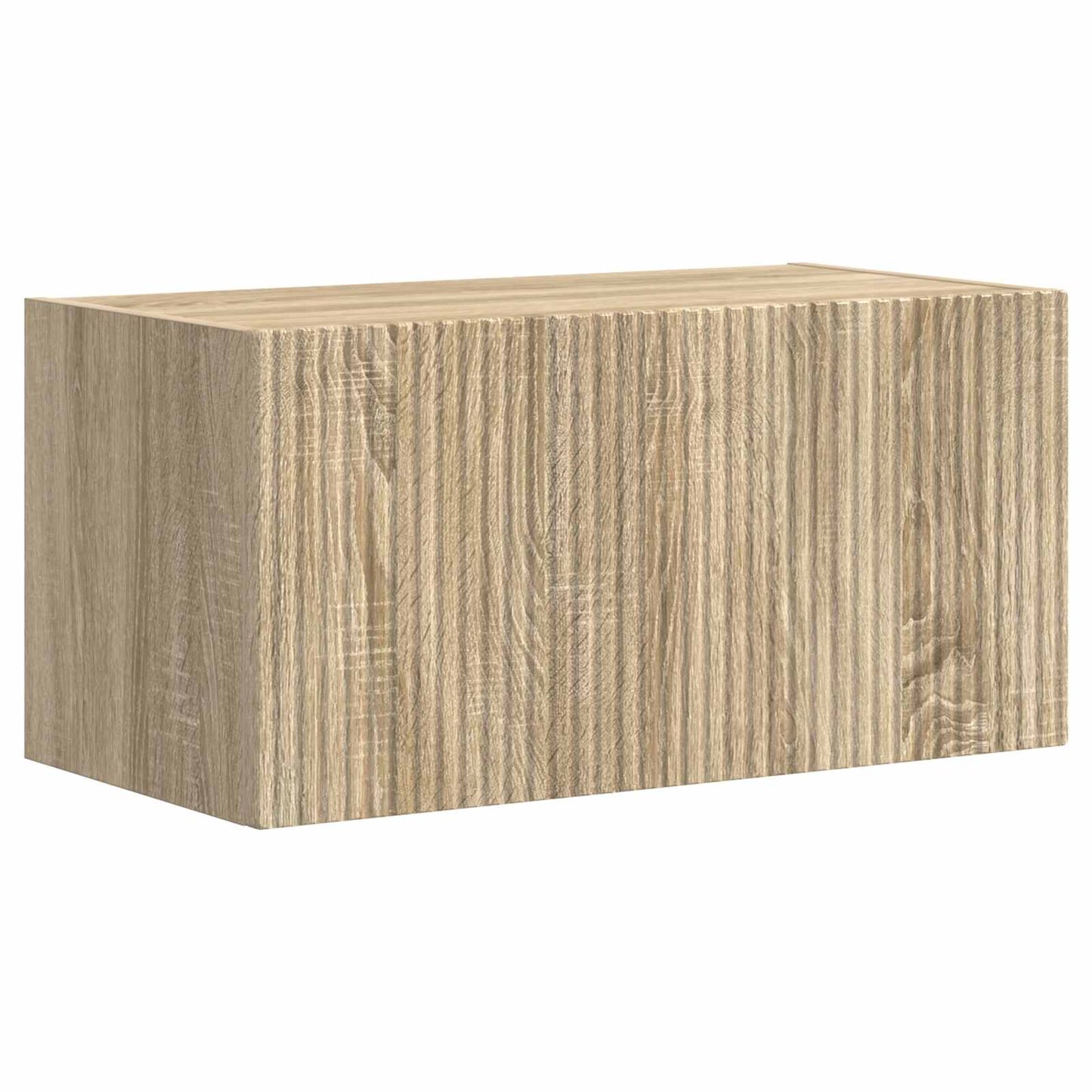 Tv-meubelset Wandgemonteerd 5 pcs Sonoma Eiken Bewerkt hout is nu te koop bij PeponiXL, paradijselijk wonen!