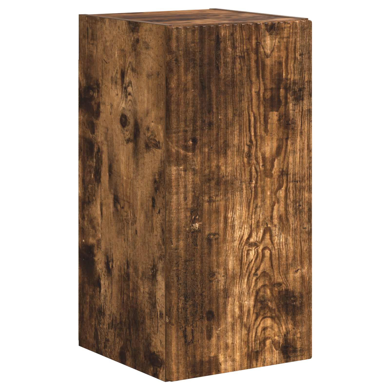 Tv-meubelset Wandgemonteerd 5 pcs Gerookt eiken Bewerkt hout is nu te koop bij PeponiXL, paradijselijk wonen!