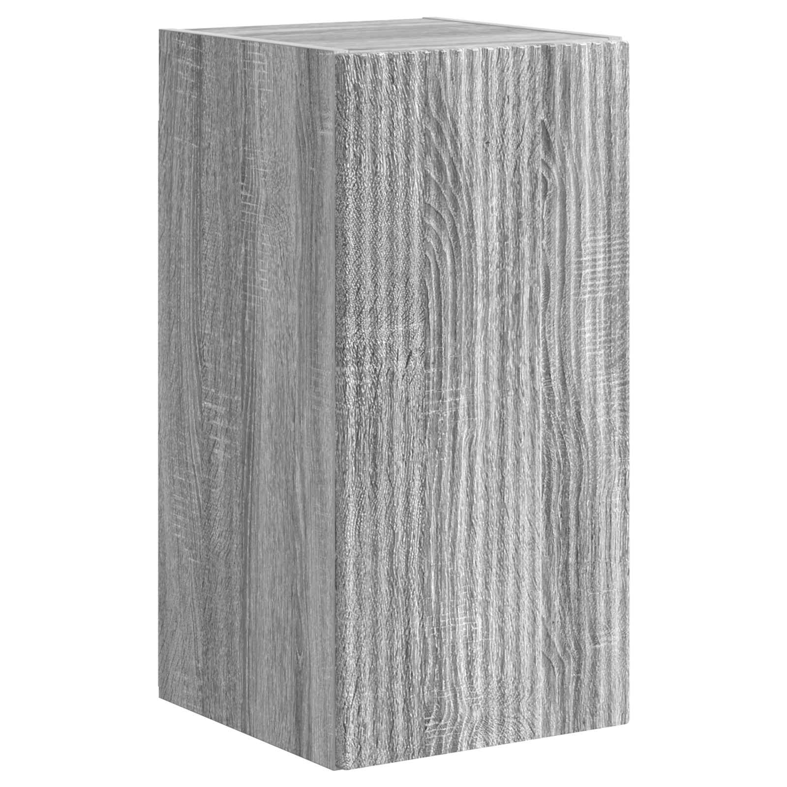 Tv-meubelset Wandgemonteerd 5 pcs Grijs Sonoma Bewerkt hout is nu te koop bij PeponiXL, paradijselijk wonen!