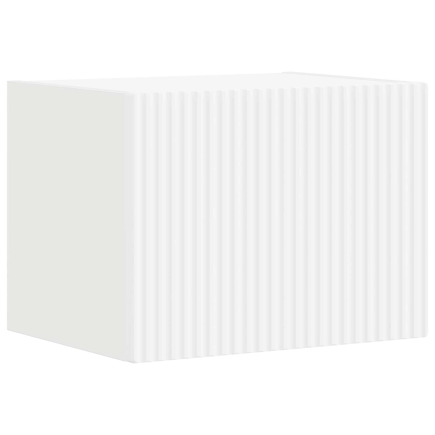 Tv-meubelset Wandgemonteerd 5 pcs Wit Bewerkt hout is nu te koop bij PeponiXL, paradijselijk wonen!