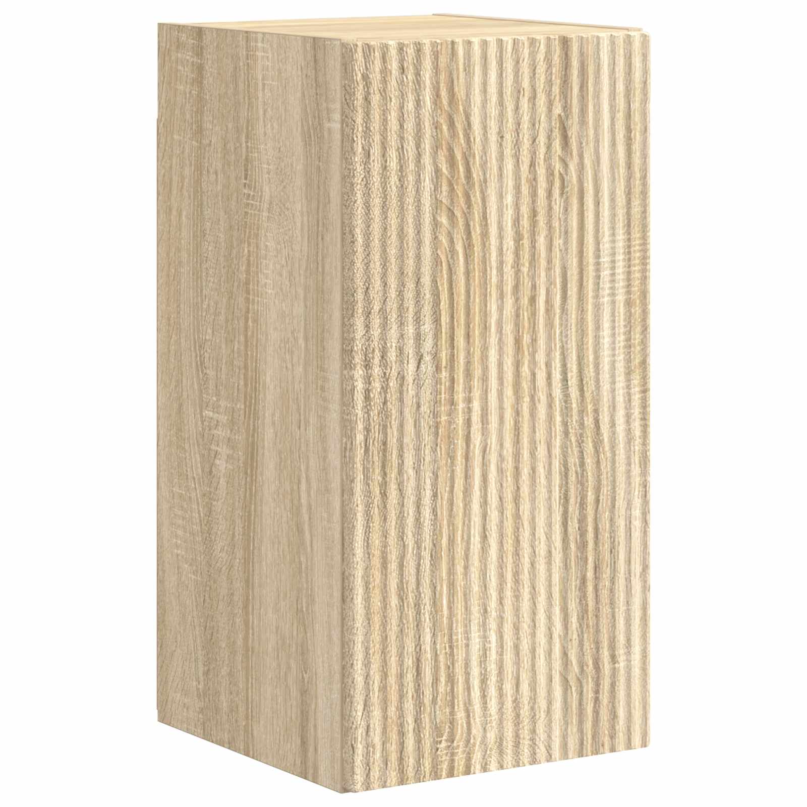 Tv-meubelset Wandgemonteerd 5 pcs Sonoma Eiken Bewerkt hout is nu te koop bij PeponiXL, paradijselijk wonen!