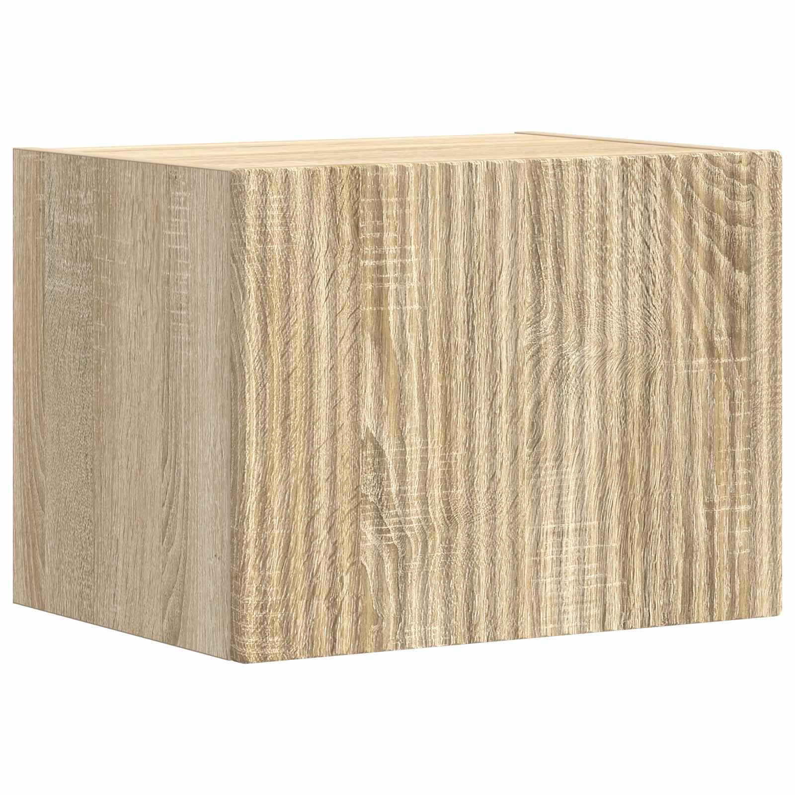 Tv-meubelset Wandgemonteerd 5 pcs Sonoma Eiken Bewerkt hout is nu te koop bij PeponiXL, paradijselijk wonen!