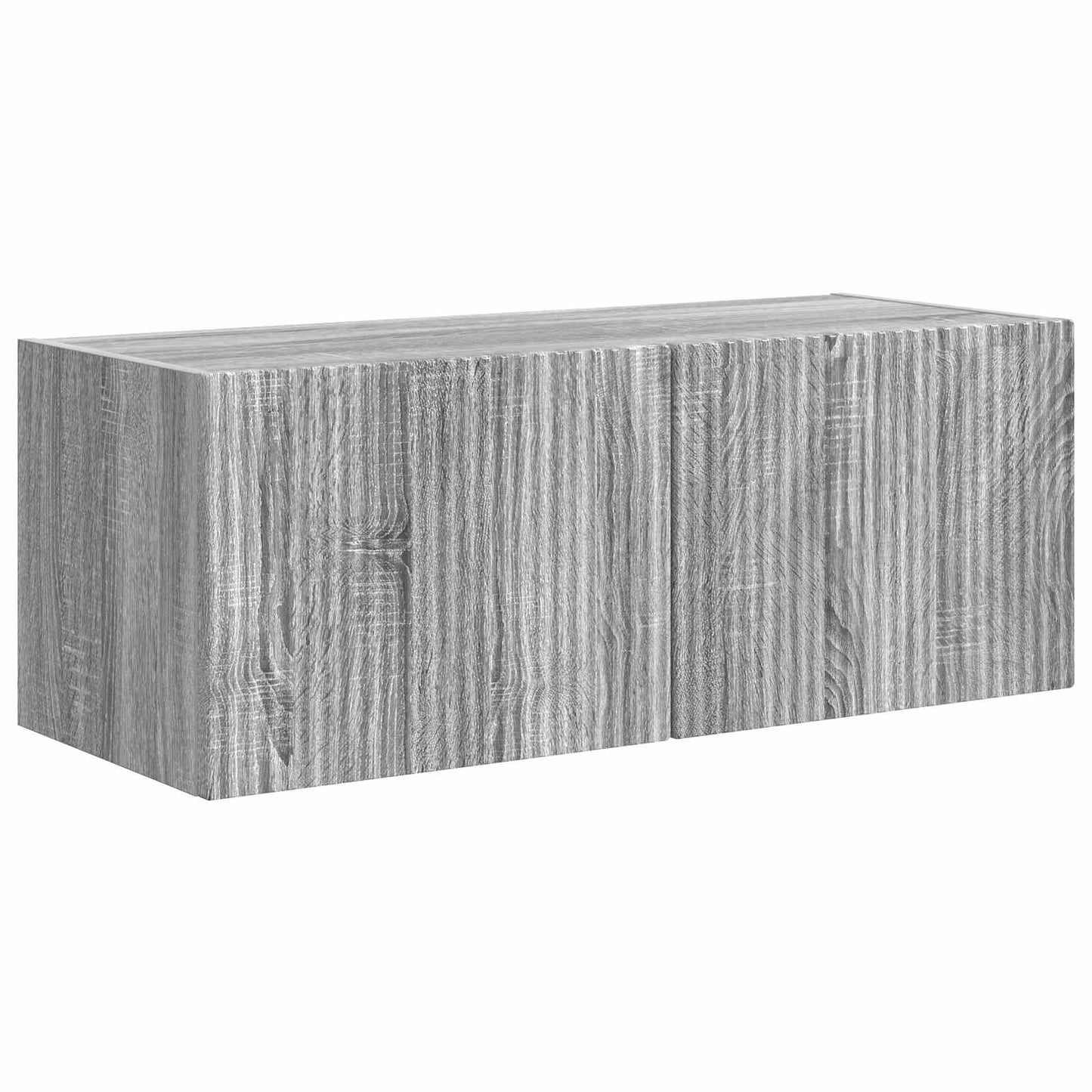 Tv-meubelset Wandgemonteerd 5 pcs Grijs Sonoma Bewerkt hout is nu te koop bij PeponiXL, paradijselijk wonen!