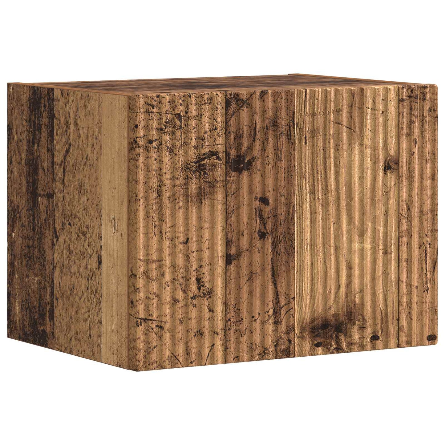 Tv-meubelset Wandgemonteerd 5 pcs Oudhout Bewerkt hout is nu te koop bij PeponiXL, paradijselijk wonen!
