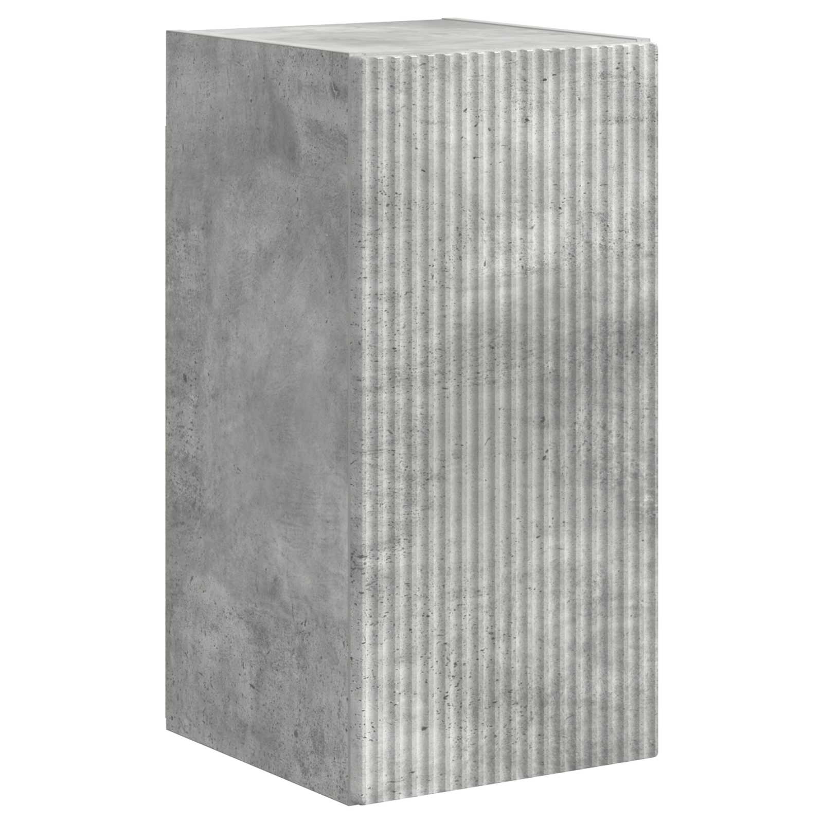 Tv-meubelset 5 pcs Beton Grijs Bewerkt hout is nu te koop bij PeponiXL, paradijselijk wonen!