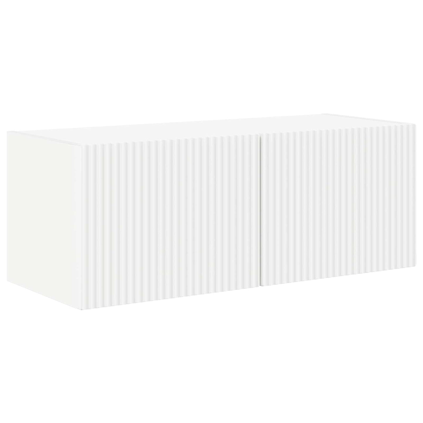 Tv-meubelset 4 pcs Wit Bewerkt hout is nu te koop bij PeponiXL, paradijselijk wonen!