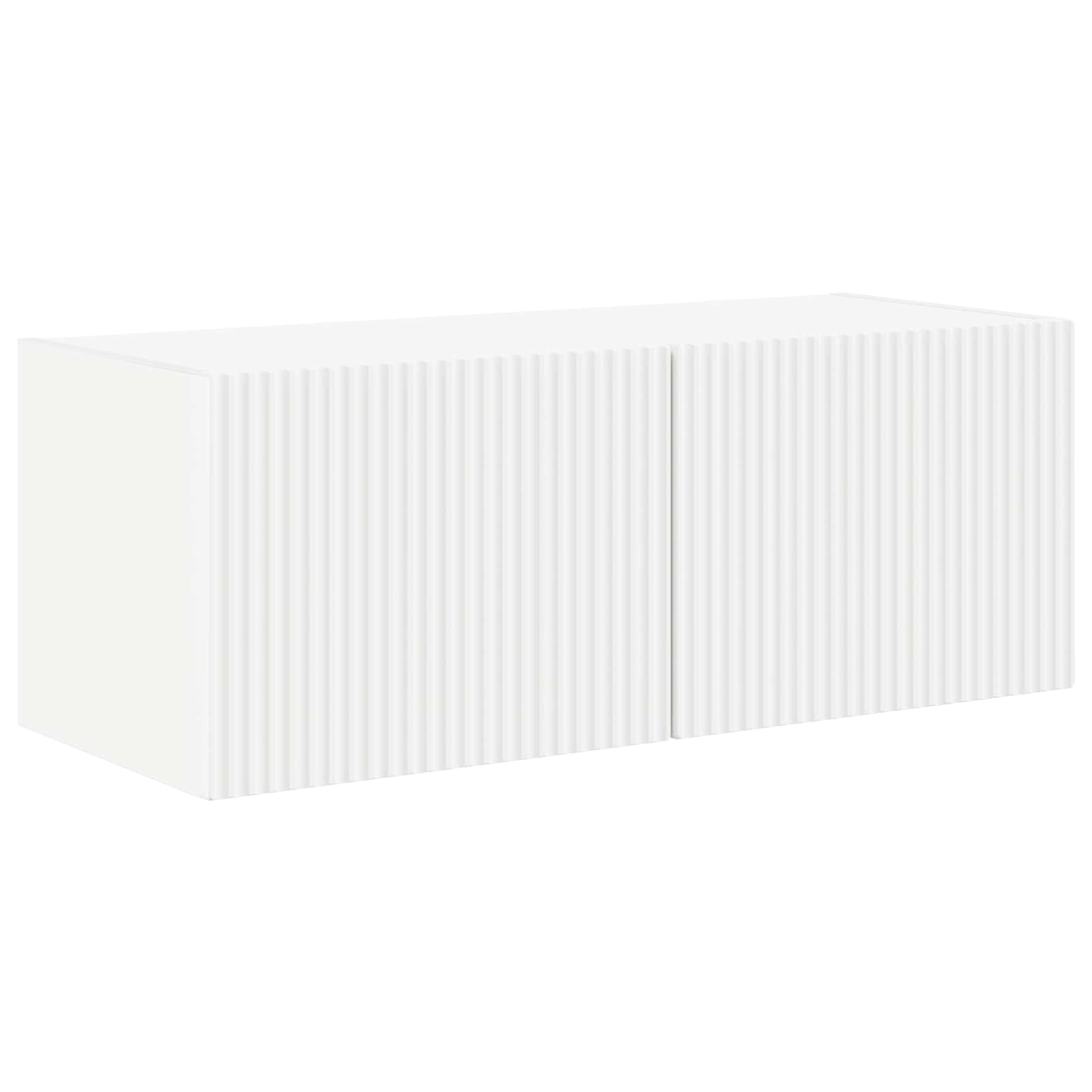 Tv-meubelset 4 pcs Wit Bewerkt hout is nu te koop bij PeponiXL, paradijselijk wonen!