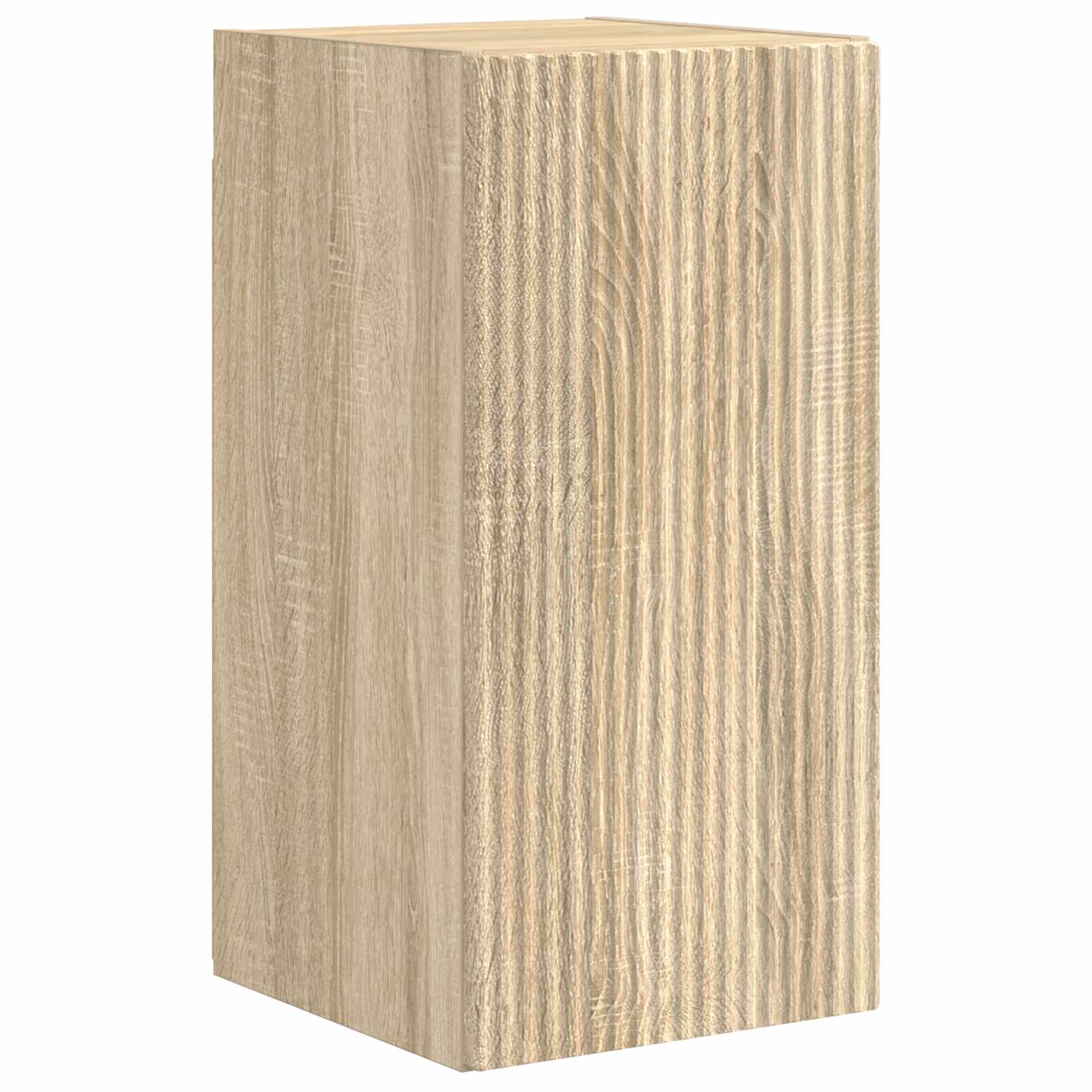 Tv-meubelset 4 pcs Sonoma Eiken Bewerkt hout is nu te koop bij PeponiXL, paradijselijk wonen!