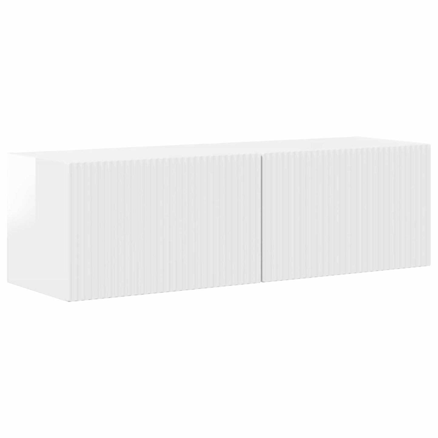 Tv-meubelset 4 pcs Hoogglans wit Bewerkt hout is nu te koop bij PeponiXL, paradijselijk wonen!