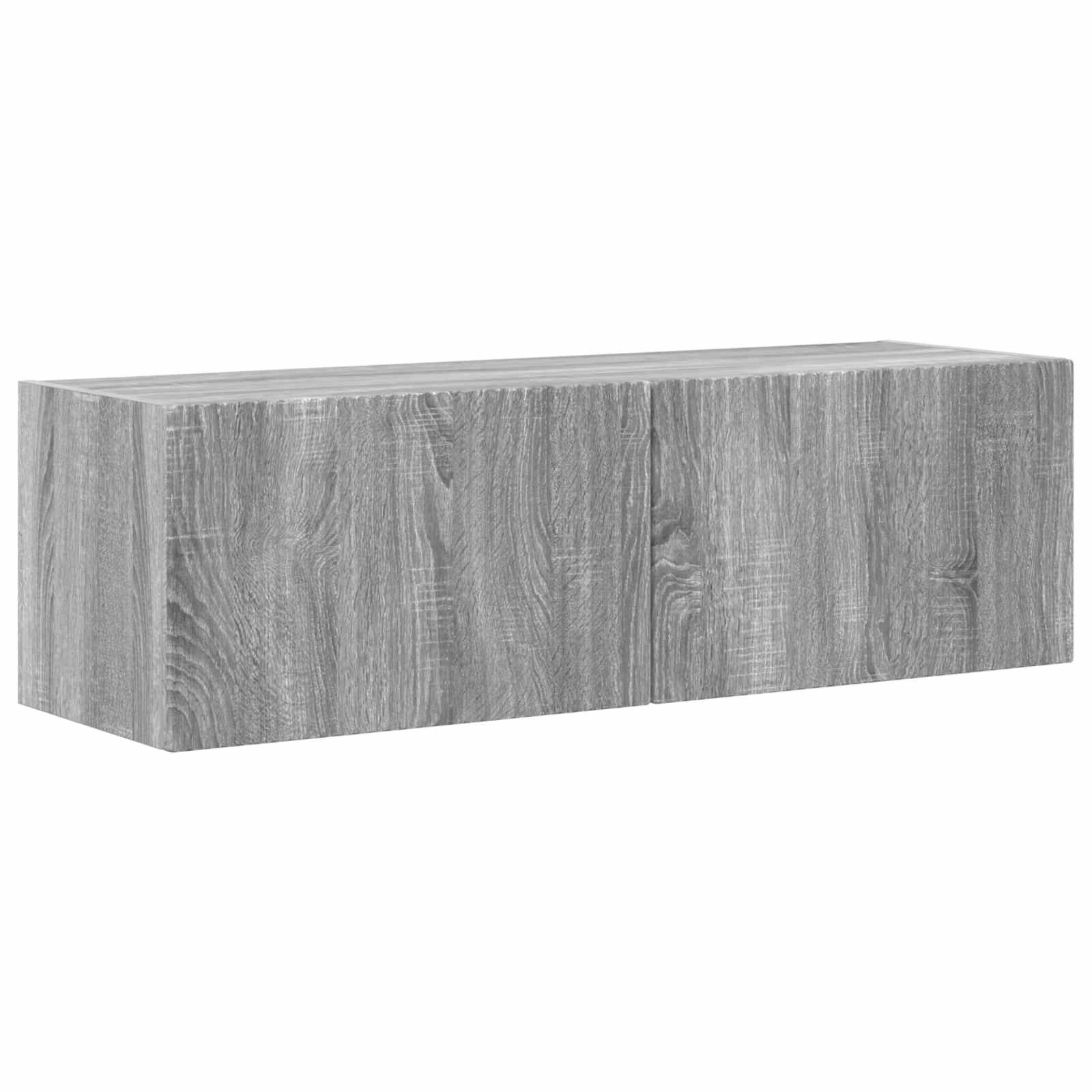 TV-kast 5 pcs Grijs Sonoma is nu te koop bij PeponiXL, paradijselijk wonen!
