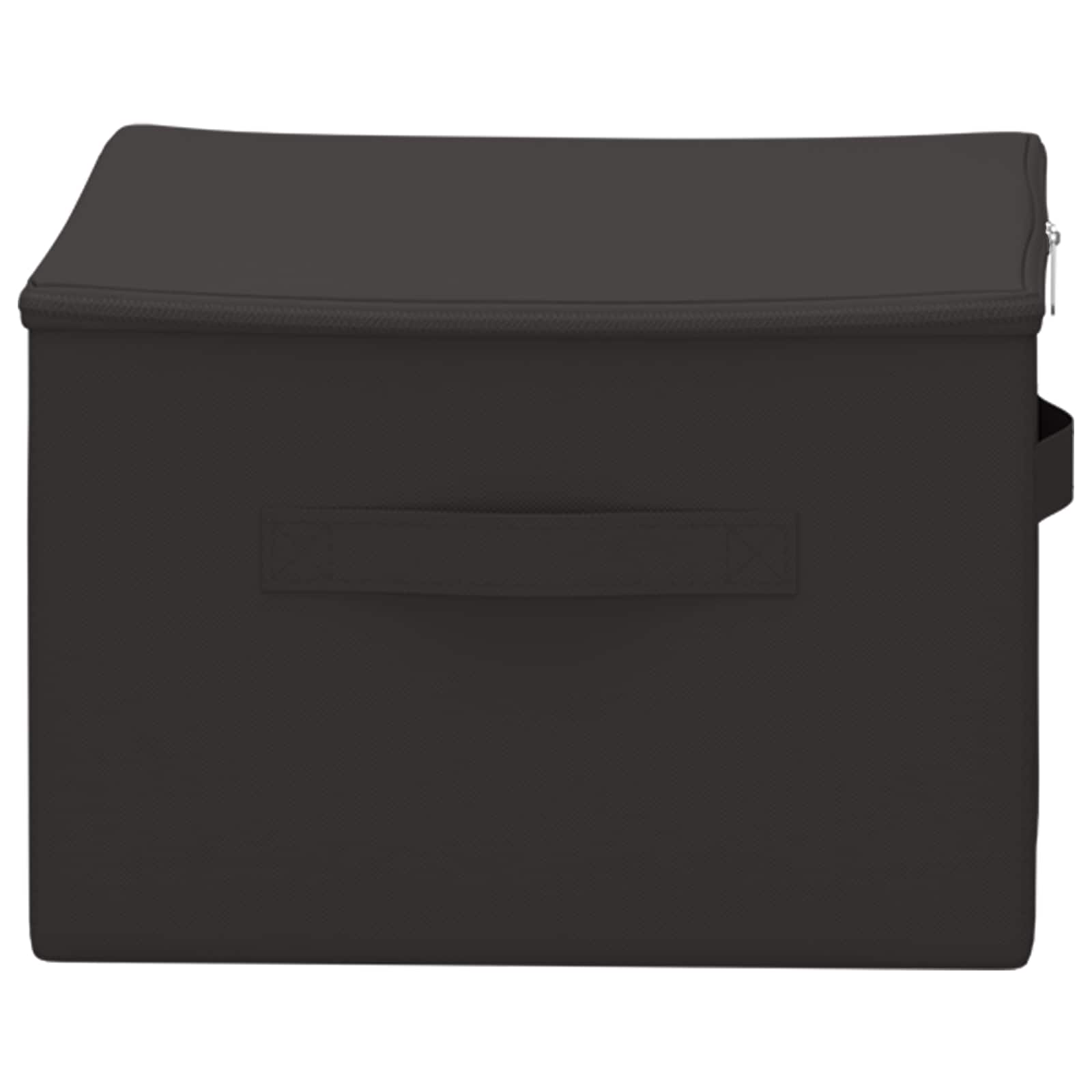 Opbergbox 6 pcs Antracietkleurig 43 x 34 x 23 cm Nonwoven stof is nu te koop bij PeponiXL, paradijselijk wonen!