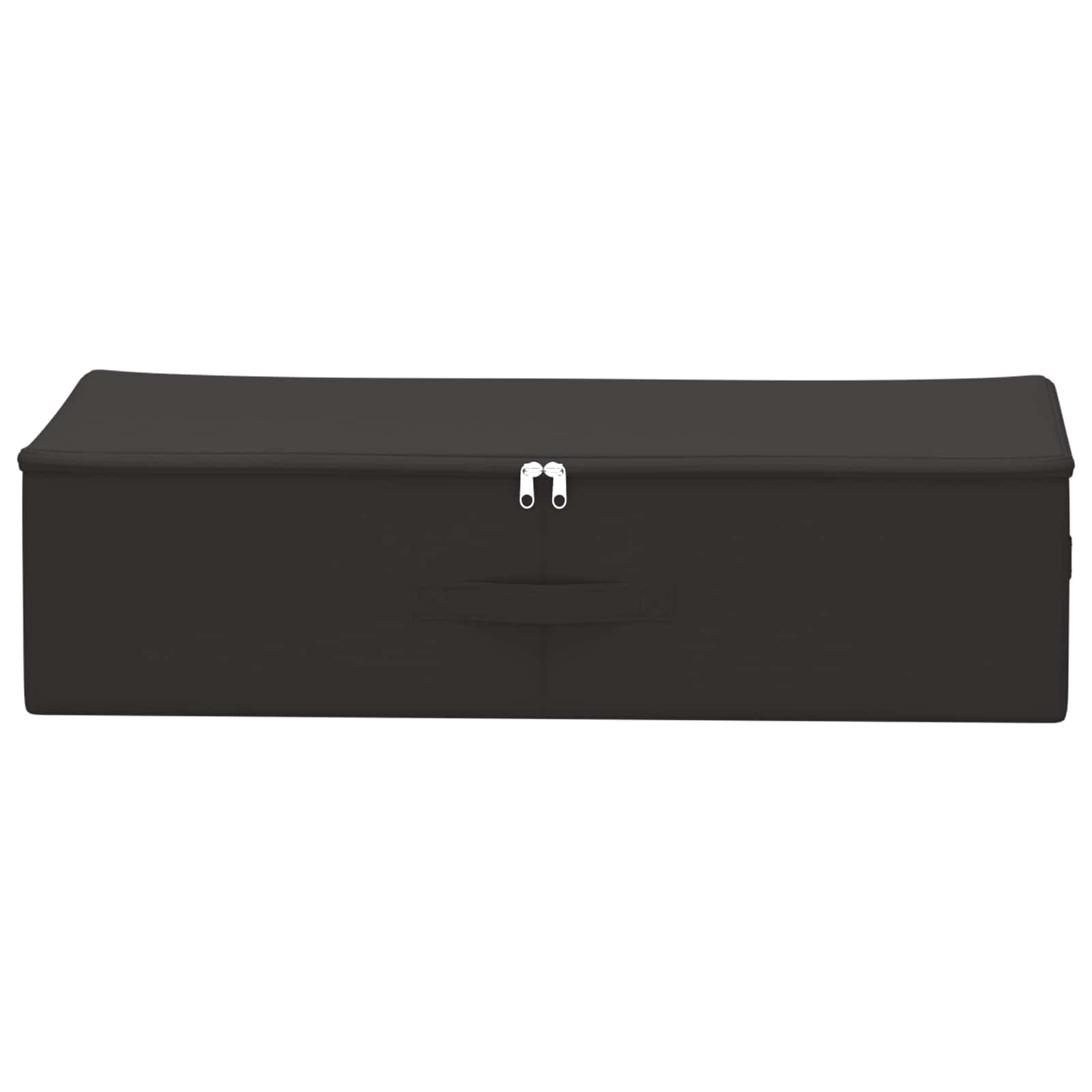 Opbergbox 24 pcs Antracietkleurig 70 x 40 x 18 cm Nonwoven stof is nu te koop bij PeponiXL, paradijselijk wonen!