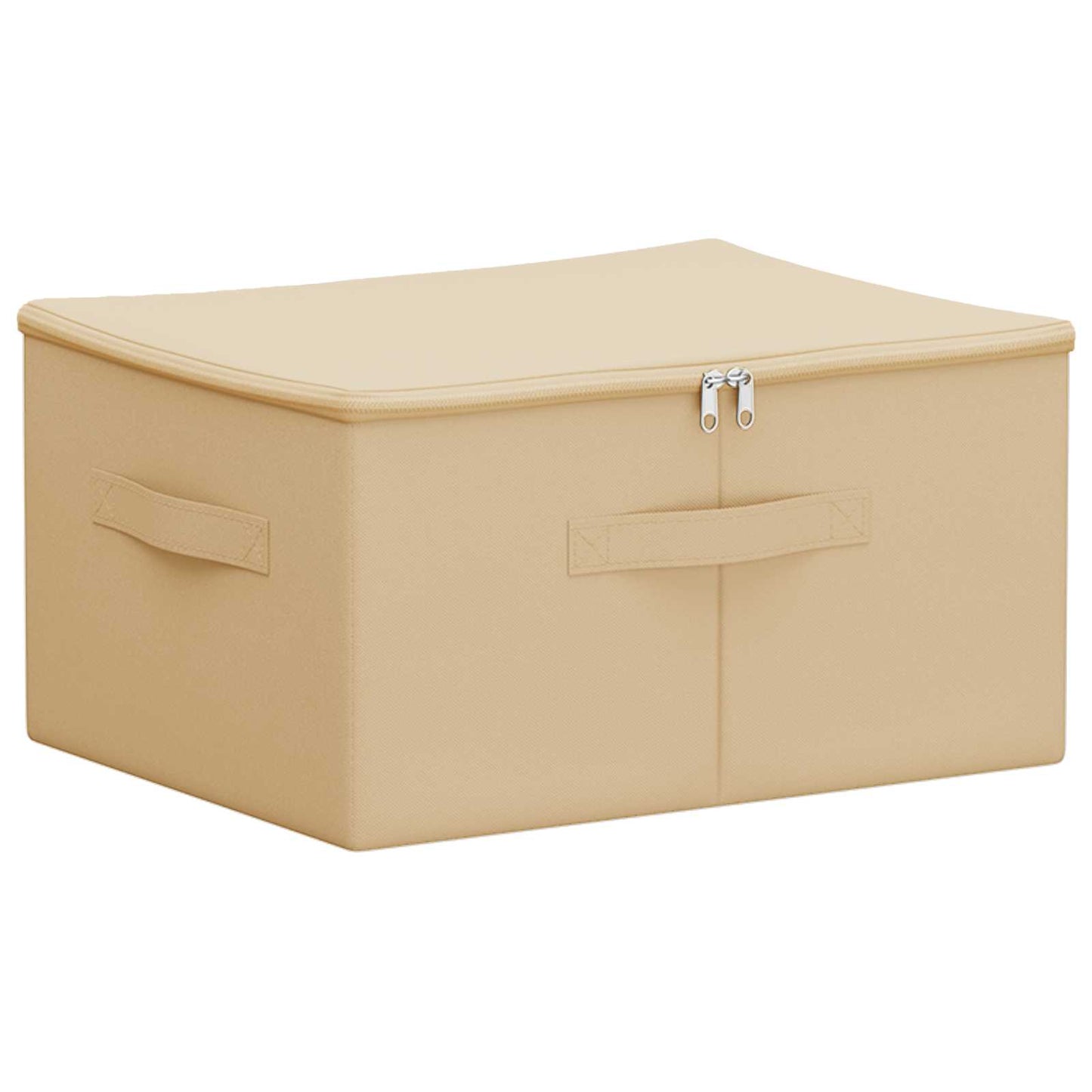 Opbergbox Crèmekleurig 43 x 34 x 23 cm Nonwoven stof is nu te koop bij PeponiXL, paradijselijk wonen!