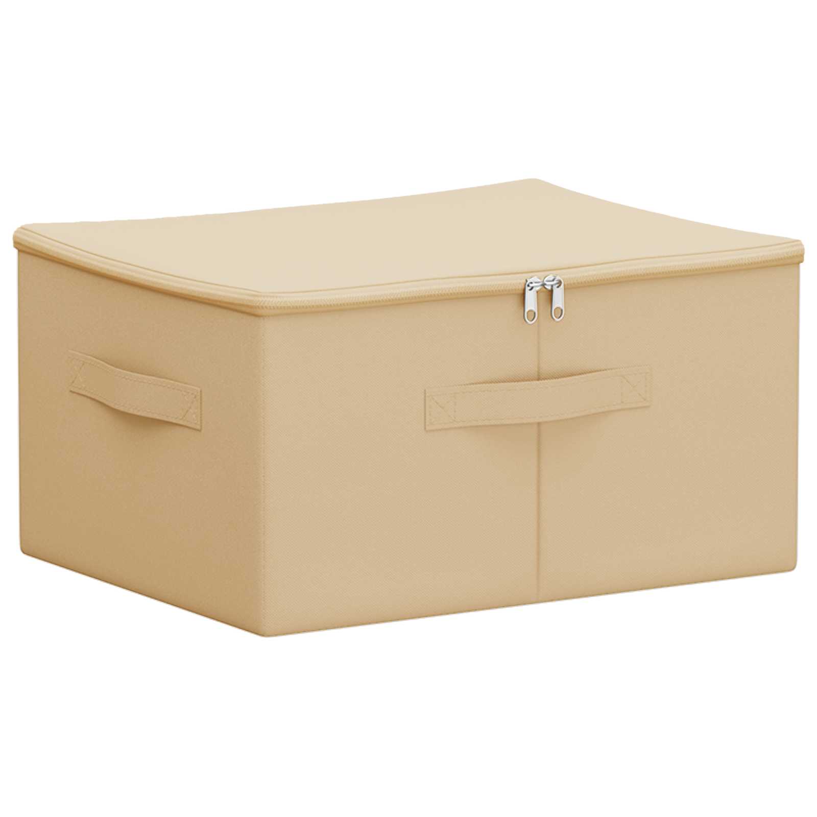 Opbergbox Crèmekleurig 43 x 34 x 23 cm Nonwoven stof is nu te koop bij PeponiXL, paradijselijk wonen!