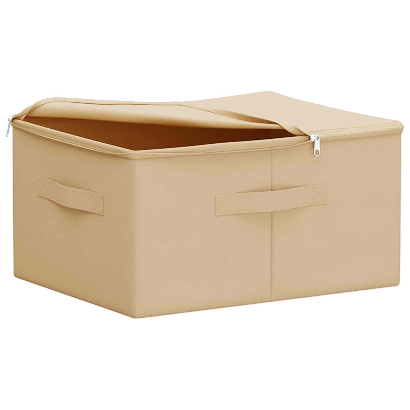 Opbergbox 24 pcs Crèmekleurig 43 x 34 x 23 cm Nonwoven stof is nu te koop bij PeponiXL, paradijselijk wonen!