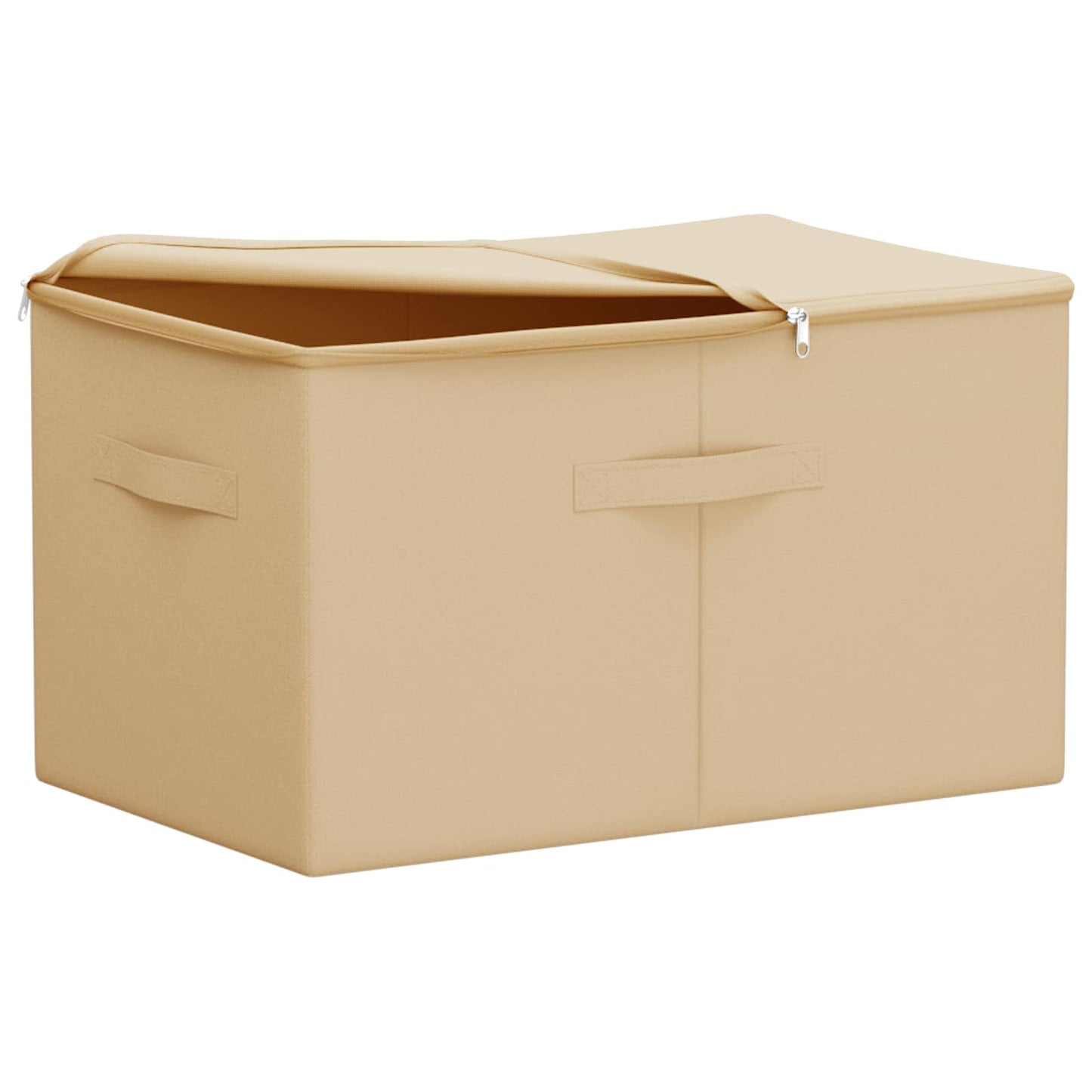 Opbergbox 24 pcs Crèmekleurig 60 x 43 x 35 cm Nonwoven stof is nu te koop bij PeponiXL, paradijselijk wonen!