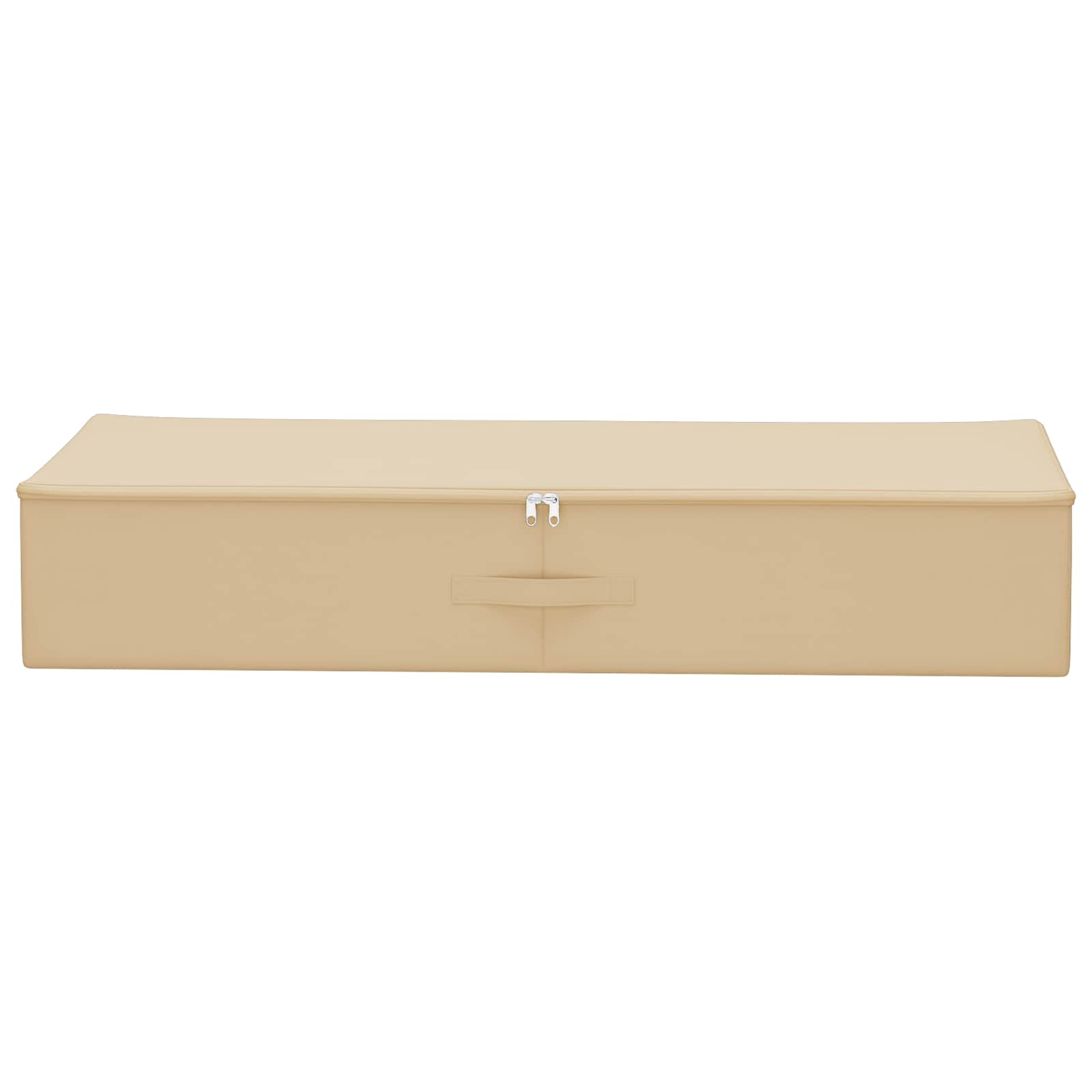 Opbergbox 6 pcs Crèmekleurig 100 x 50 x 18 cm Nonwoven stof is nu te koop bij PeponiXL, paradijselijk wonen!