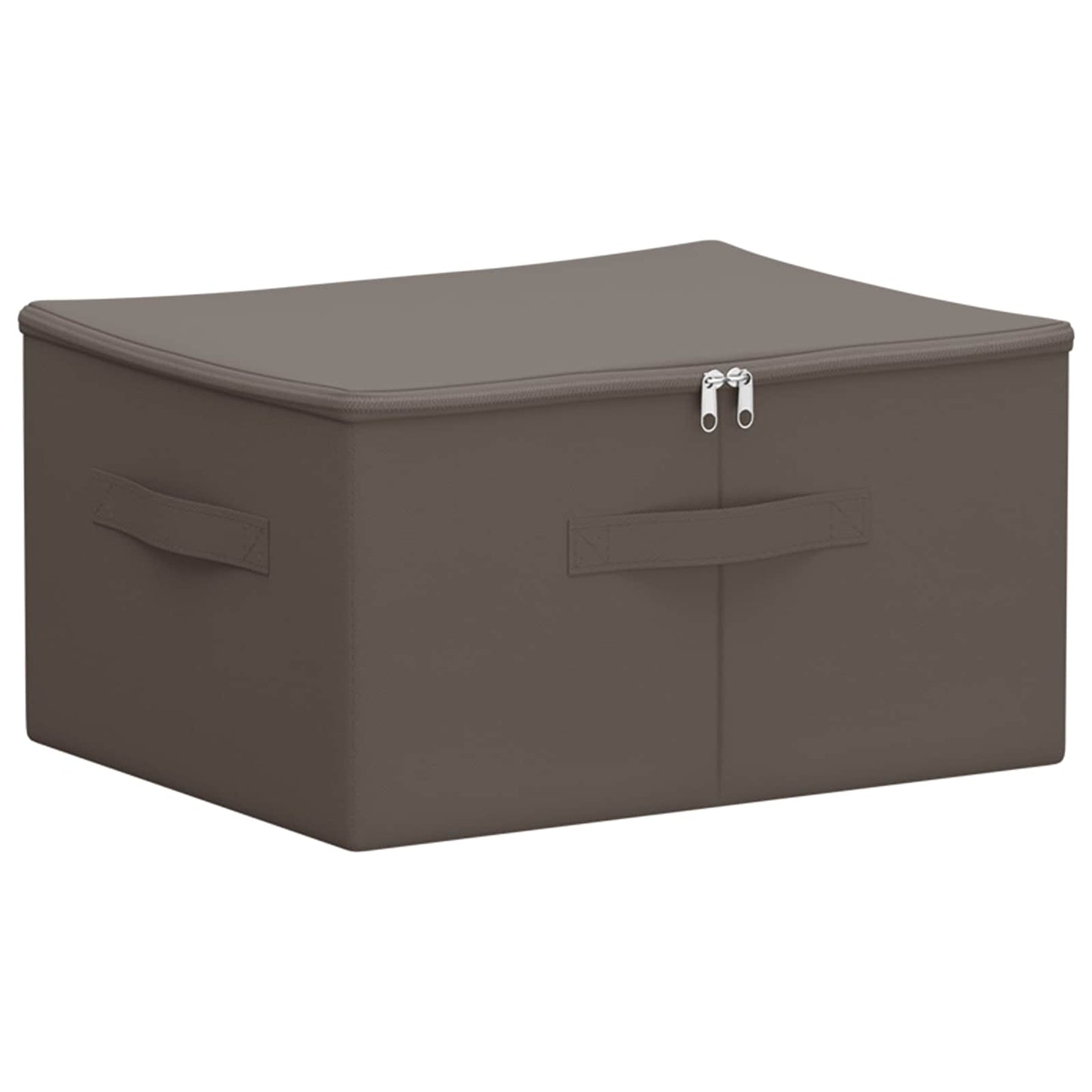 Opbergbox Grijs 43 x 34 x 23 cm Nonwoven stof is nu te koop bij PeponiXL, paradijselijk wonen!