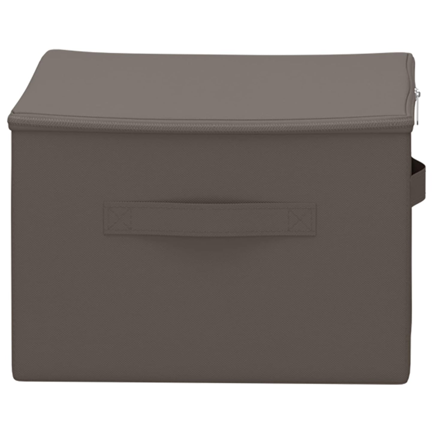 Opbergbox 6 pcs Grijs 50 x 30 x 25 cm Nonwoven stof is nu te koop bij PeponiXL, paradijselijk wonen!