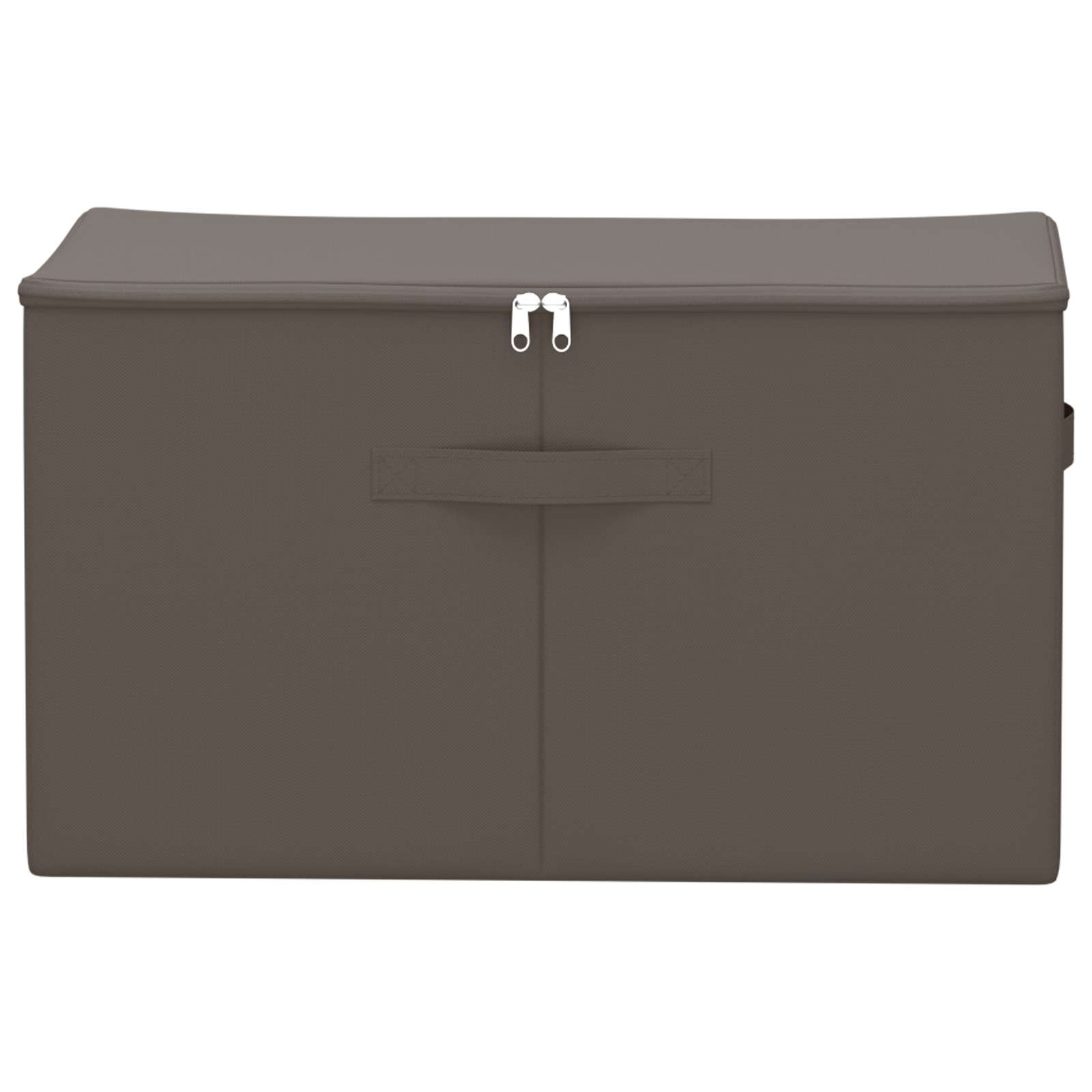Opbergbox Grijs 55 x 35 x 32 cm Nonwoven stof is nu te koop bij PeponiXL, paradijselijk wonen!