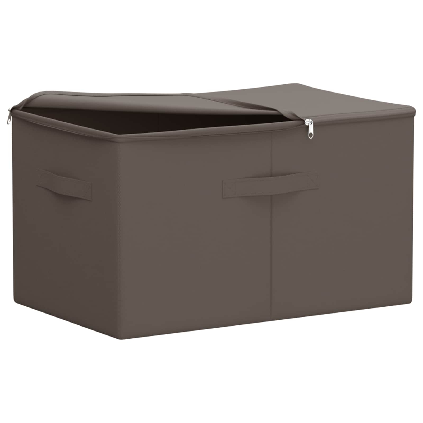 Opbergbox 6 pcs Antracietkleurig 55 x 35 x 32 cm Nonwoven stof is nu te koop bij PeponiXL, paradijselijk wonen!