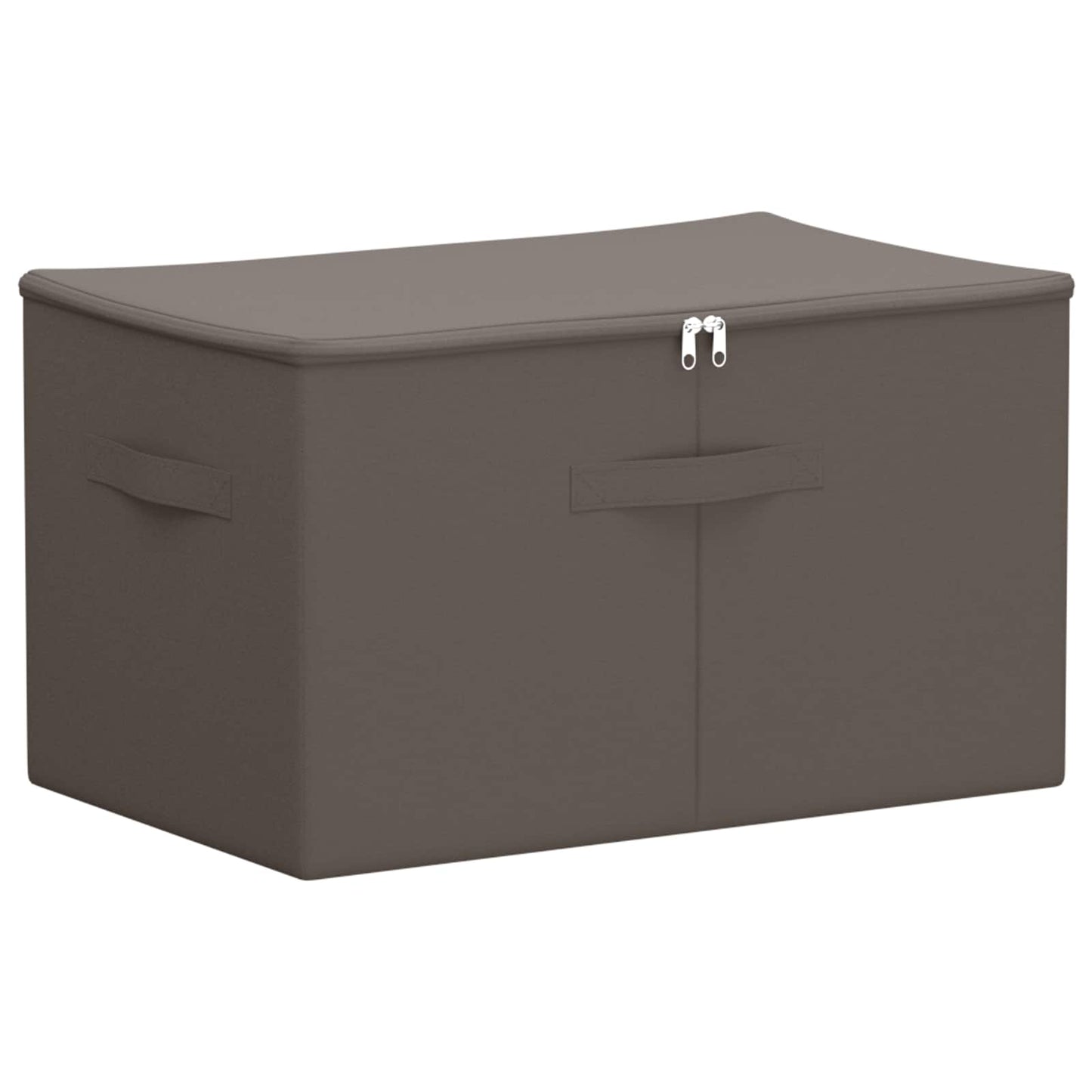 Opbergbox Grijs 60 x 43 x 35 cm Nonwoven stof is nu te koop bij PeponiXL, paradijselijk wonen!