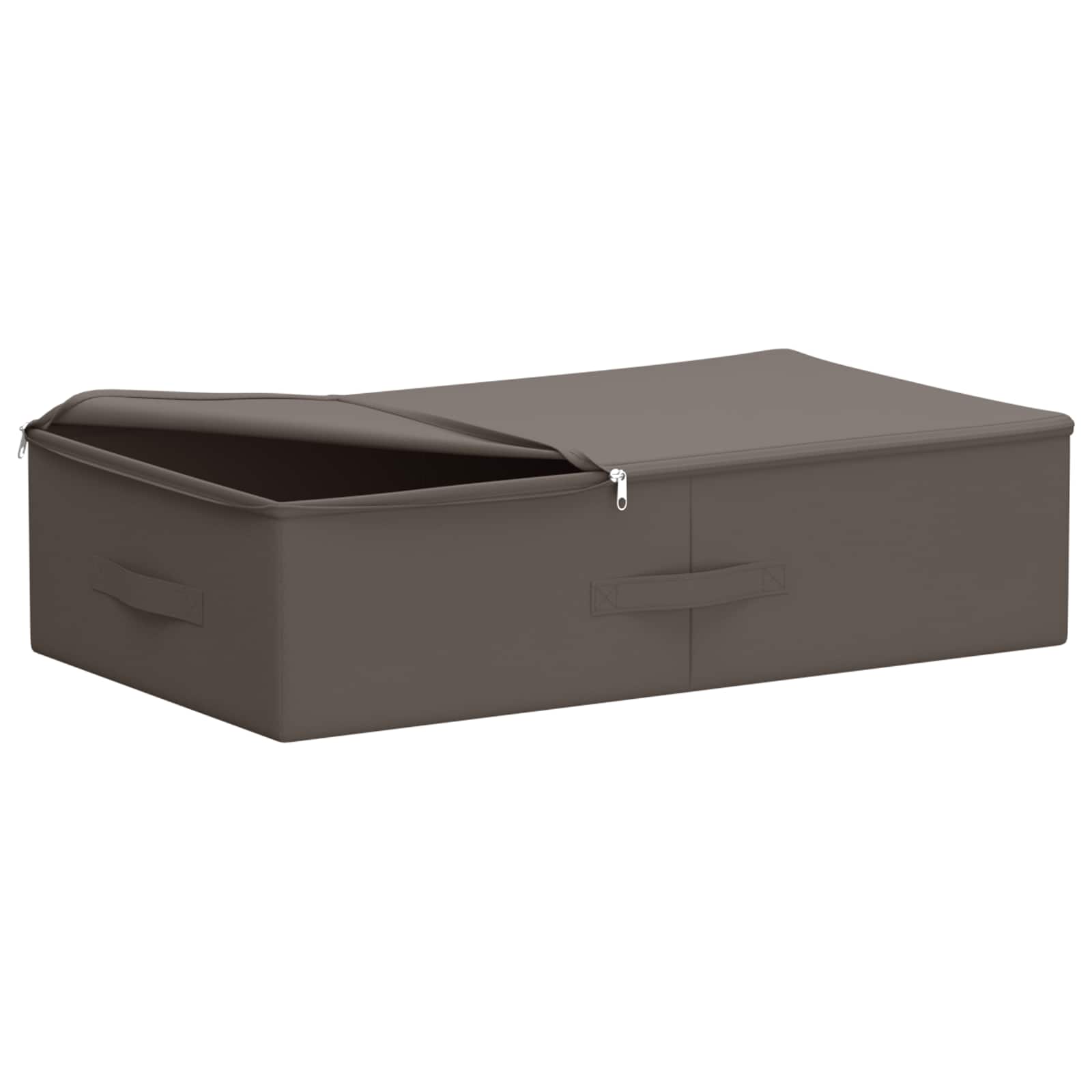 Opbergbox 24 pcs Grijs 70 x 40 x 18 cm Nonwoven stof is nu te koop bij PeponiXL, paradijselijk wonen!
