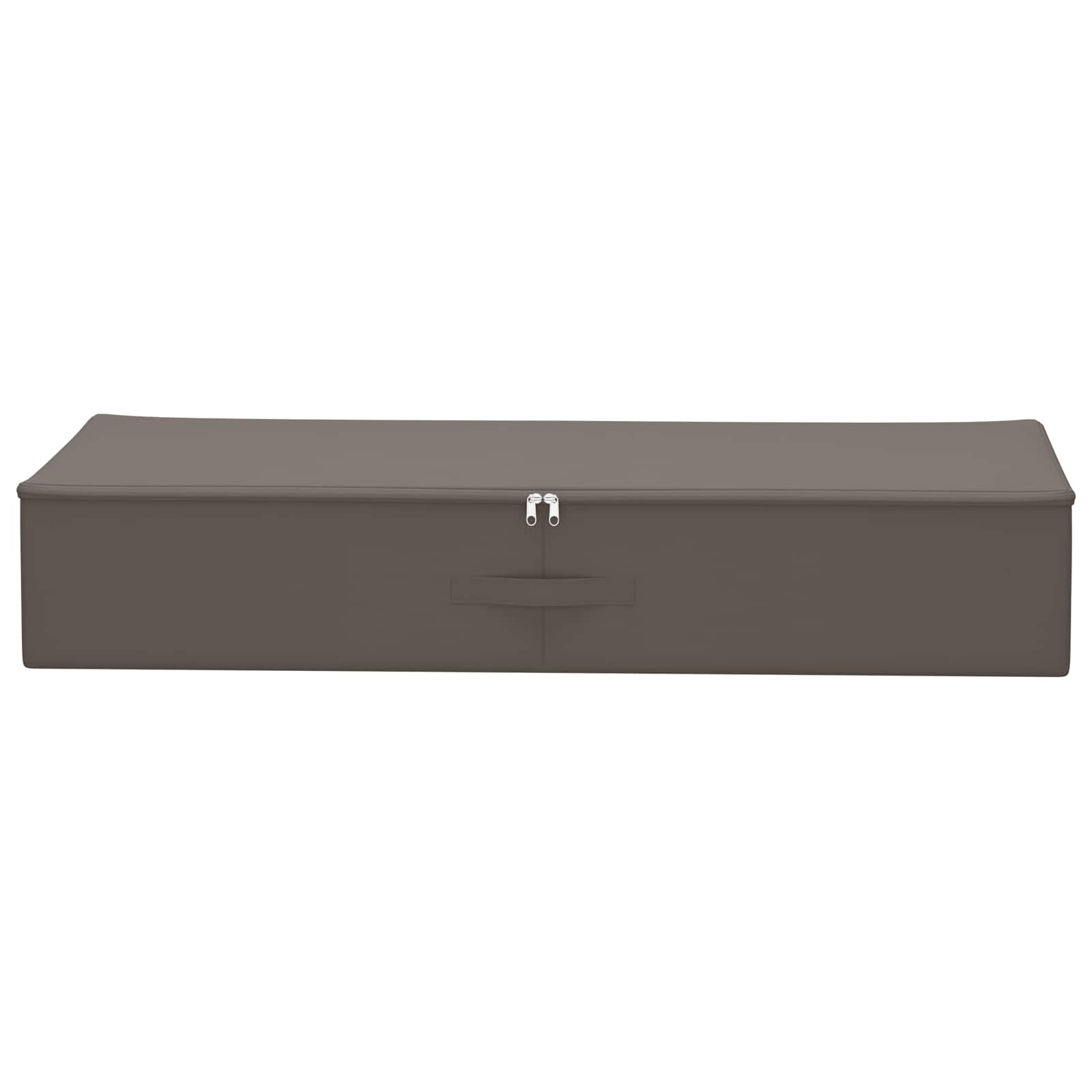Opbergbox 24 pcs Grijs 90 x 48 x 15 cm Nonwoven stof is nu te koop bij PeponiXL, paradijselijk wonen!